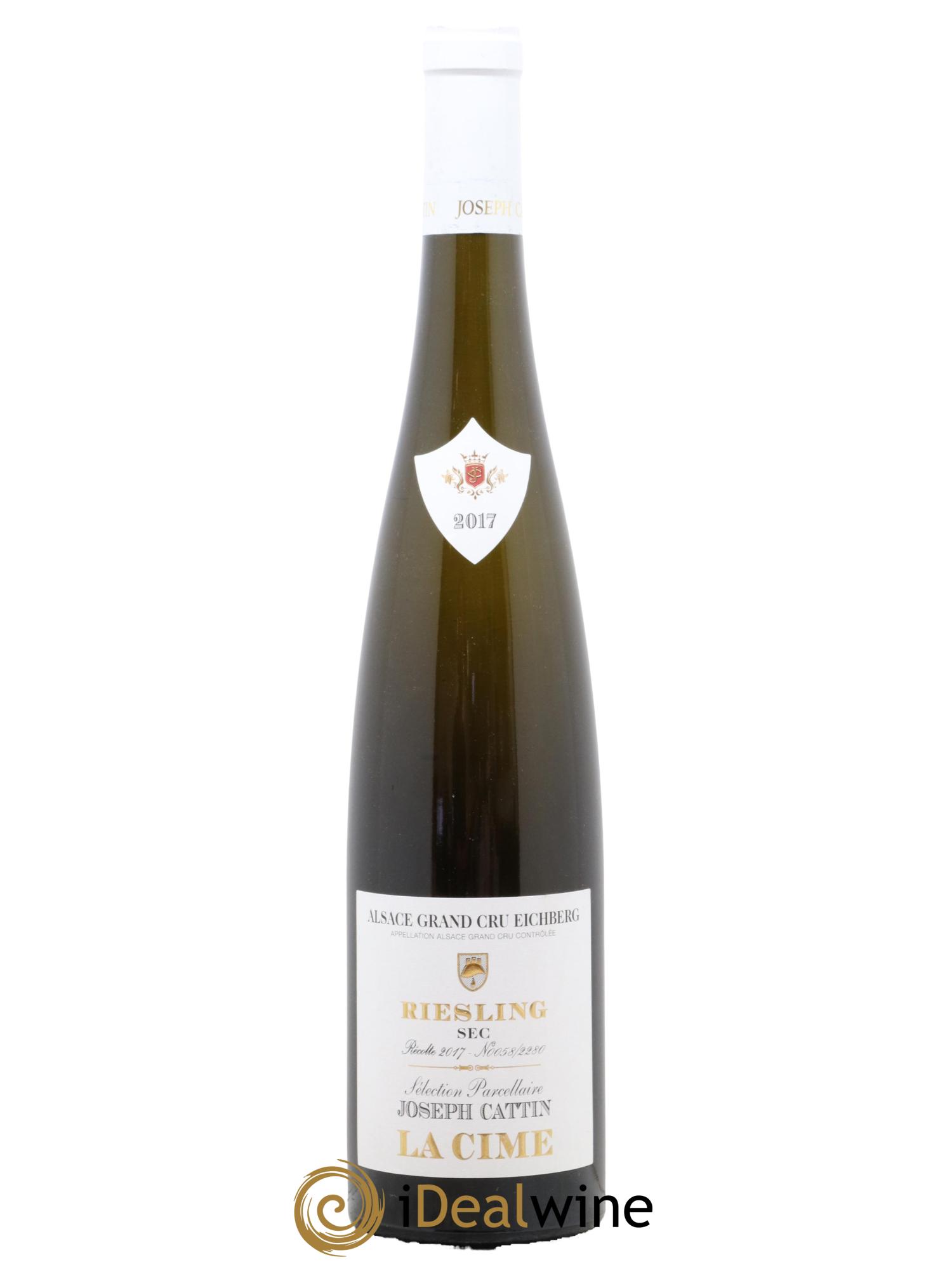 Alsace Grand Cru Eichberg Riesling La Cime  Joseph Cattin 2017 - Posten von 1 Flasche - 0