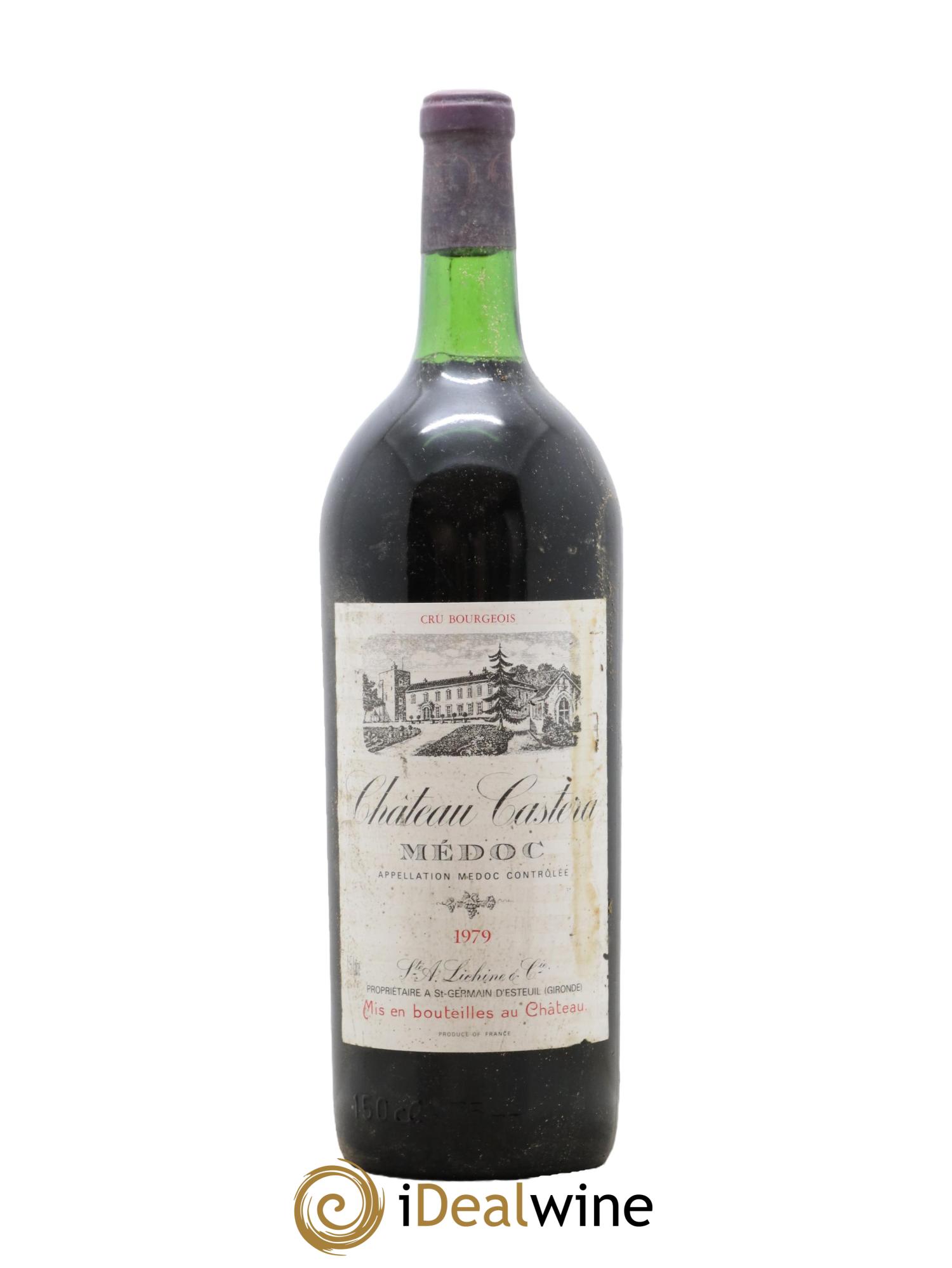 Château Castera Cru Bourgeois 1979 - Lot de 1 magnum - 0