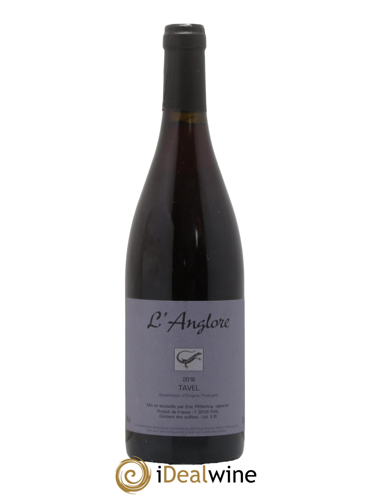 Tavel L'Anglore 2016 - Lot de 1 bouteille - 0