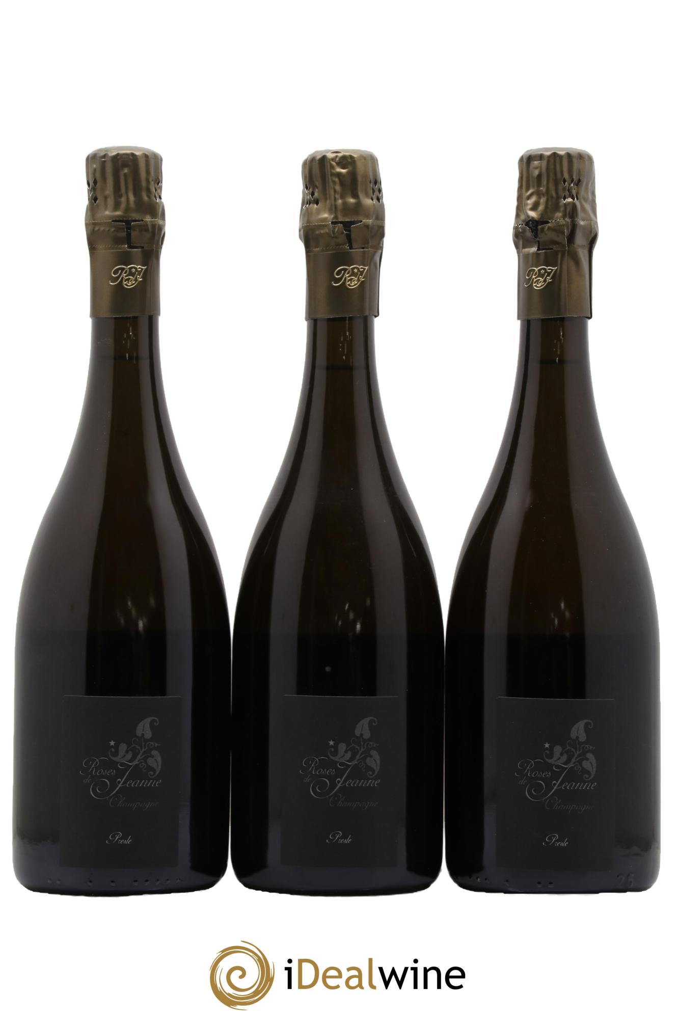 Roses de Jeanne Presle Blanc de Noirs Cédric Bouchard 2014 - Posten von 3 Flaschen - 0