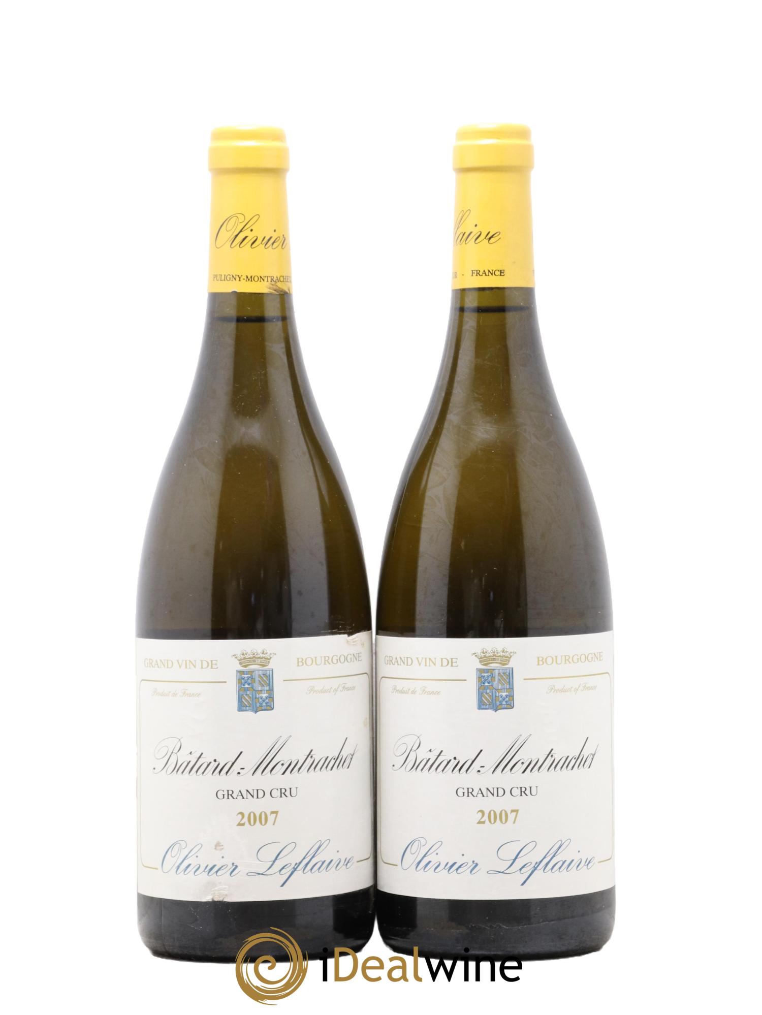 Bâtard-Montrachet Grand Cru Olivier Leflaive 2007 - Posten von 2 Flaschen - 0