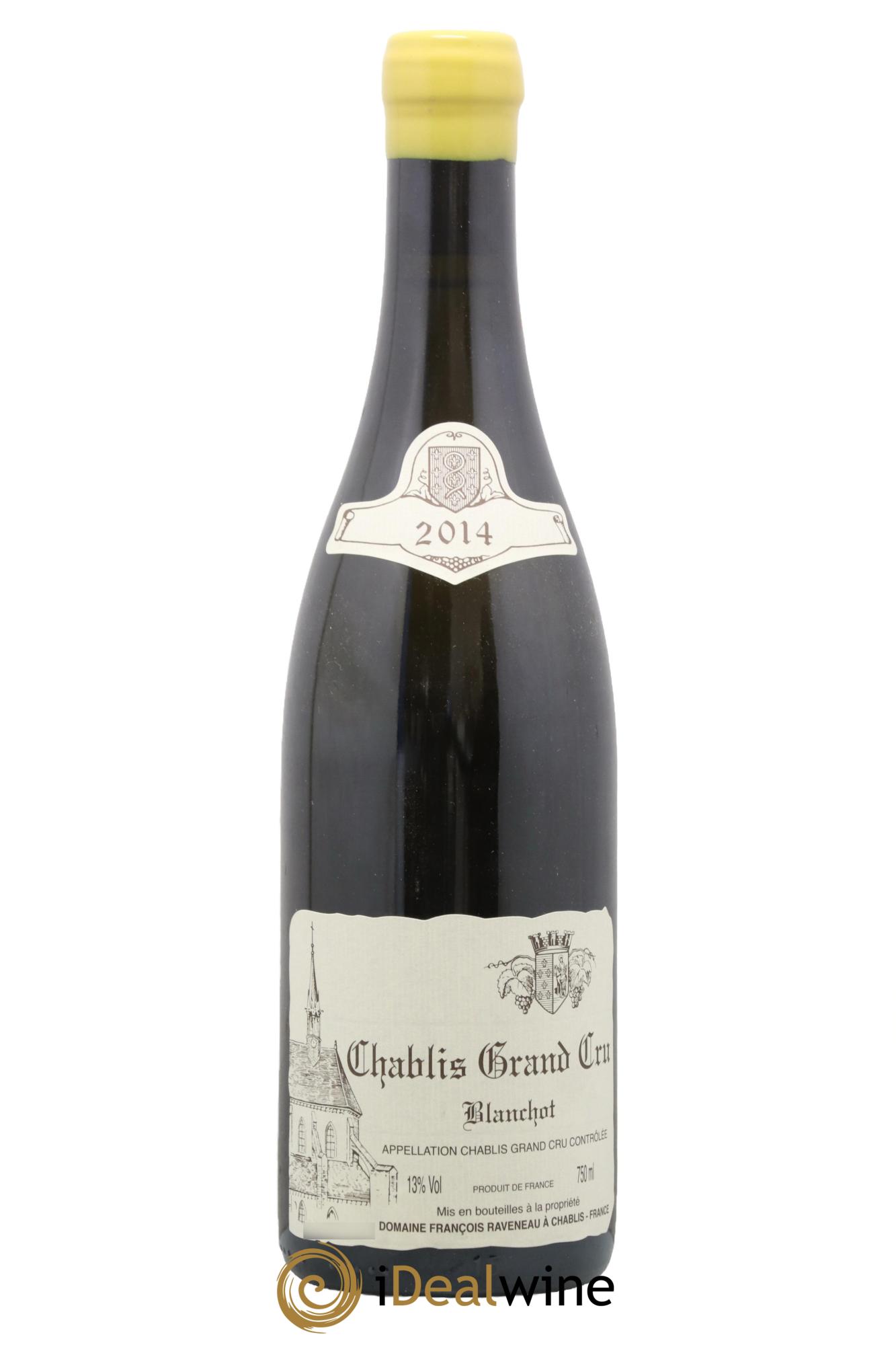 Chablis Grand Cru Blanchot Raveneau (Domaine) 2014 - Lot de 1 bouteille - 0