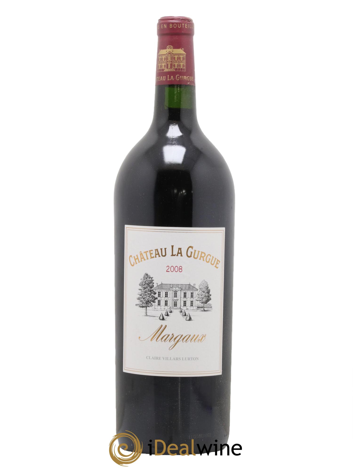 Château la Gurgue Cru Bourgeois 2008 - Posten von 1 Magnum - 0