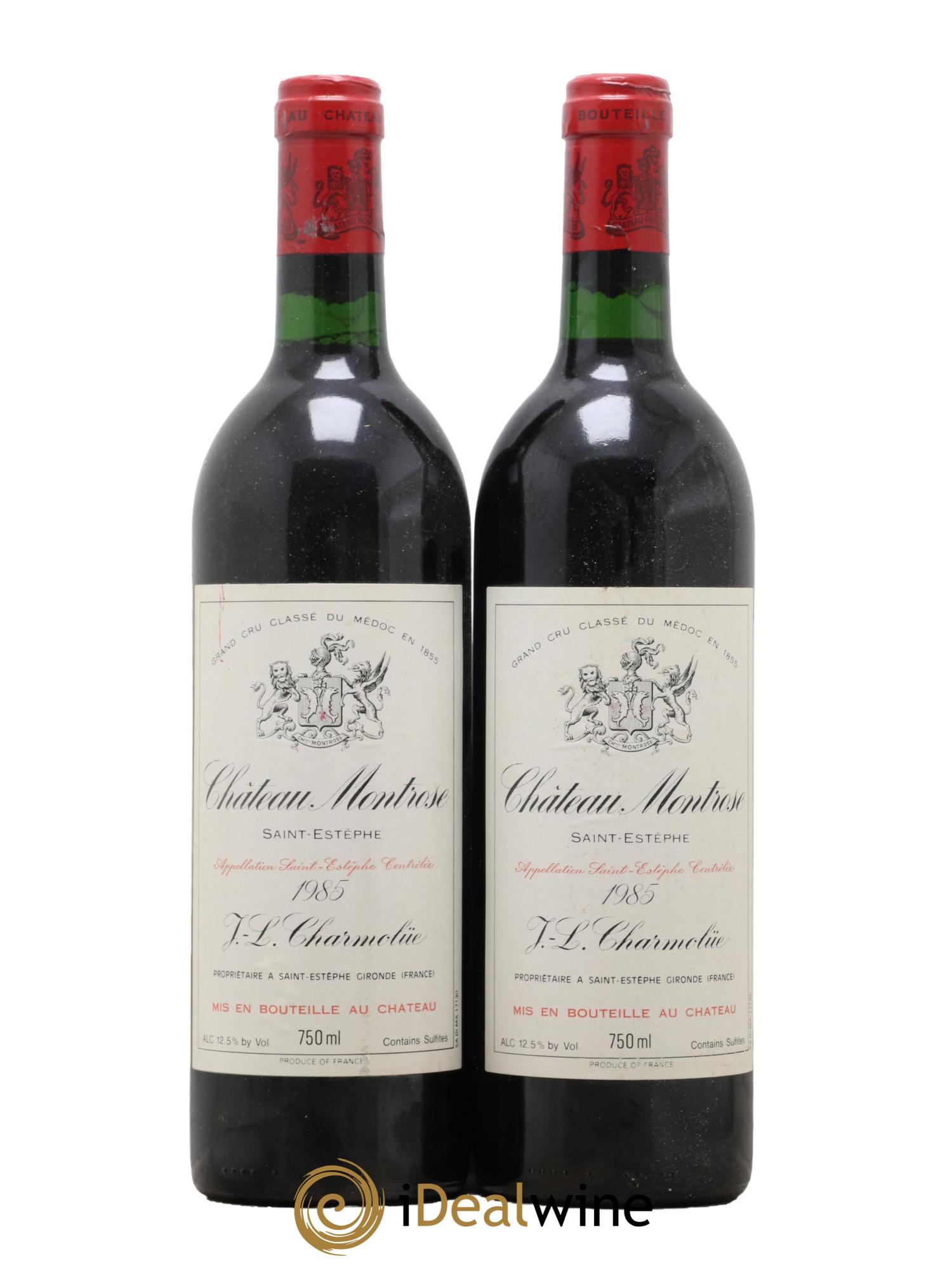 Château Montrose 2ème Grand Cru Classé 1985 - Posten von 2 Flaschen - 0