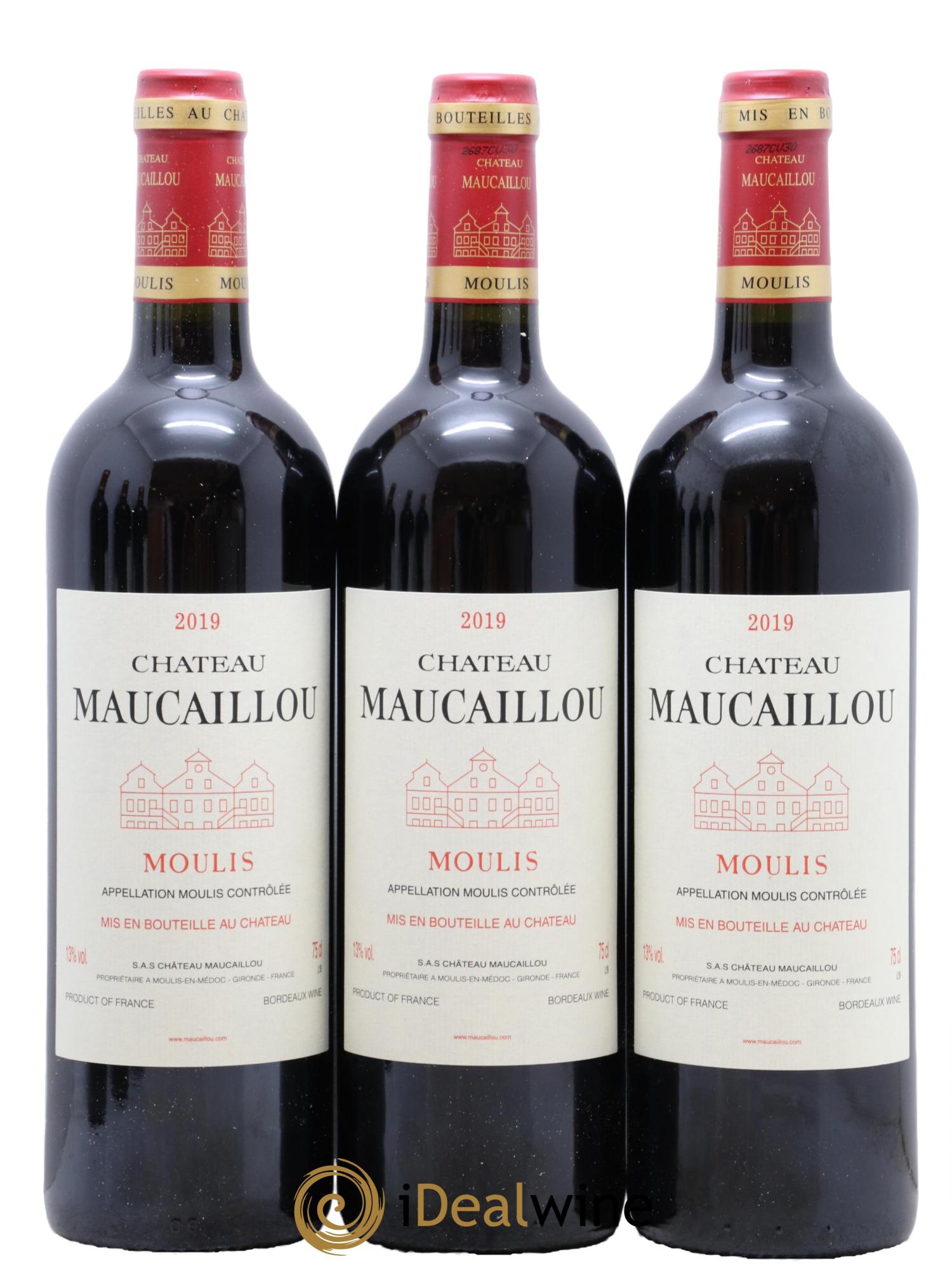 Château Maucaillou  2019 - Lot de 6 bouteilles - 1