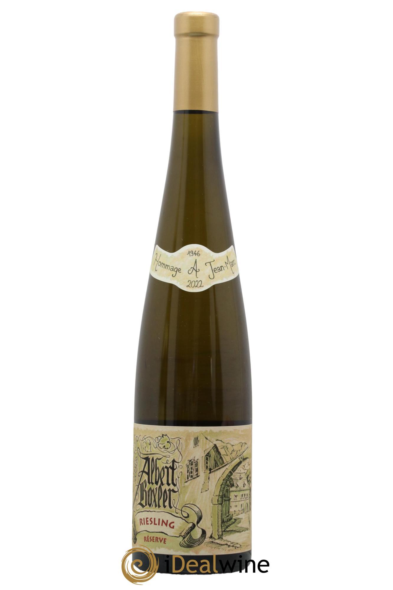 Alsace Riesling Hommage à Jean-Marc Albert Boxler 2022 - Posten von 1 Flasche - 0