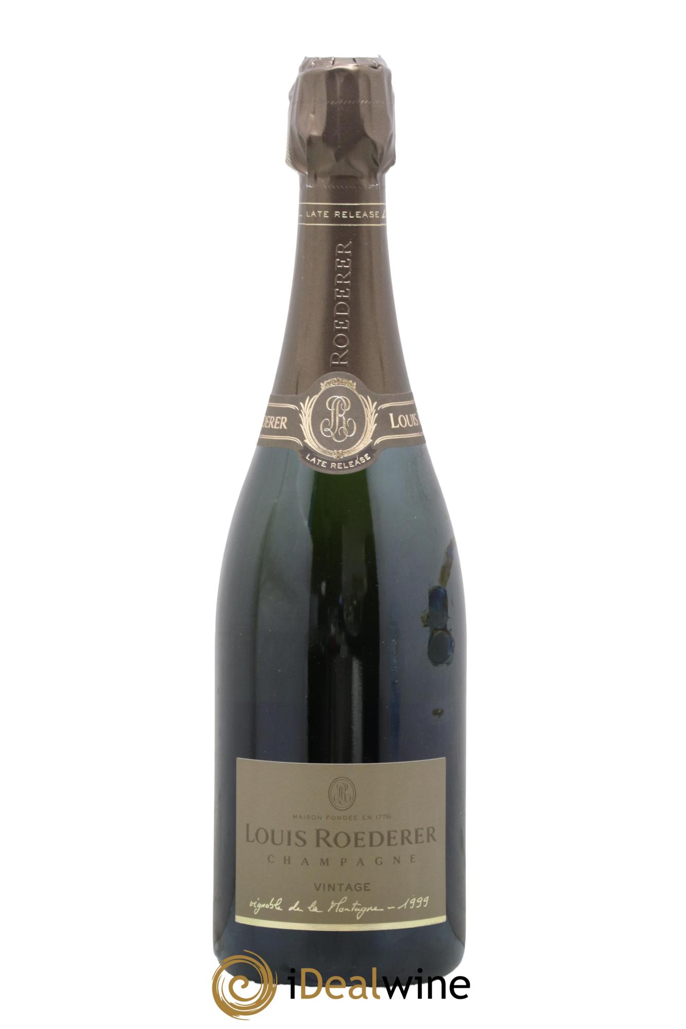 Late Release Louis Roederer 1999 - Posten von 1 Flasche - 1