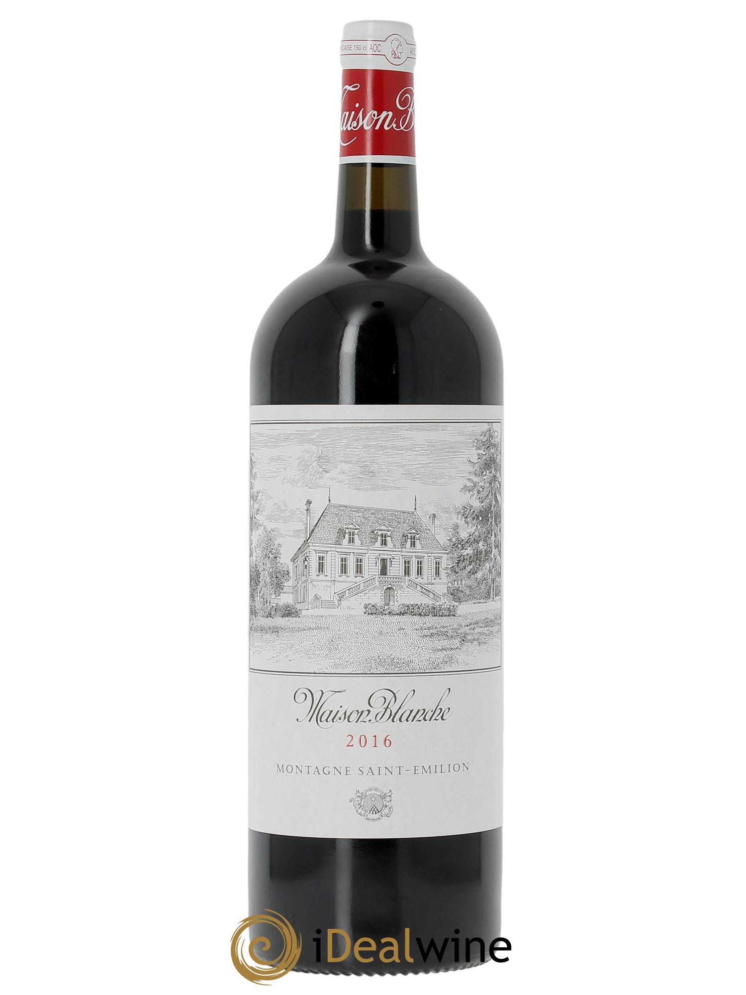 Château Maison Blanche  2016 - Posten von 1 Magnum - 0