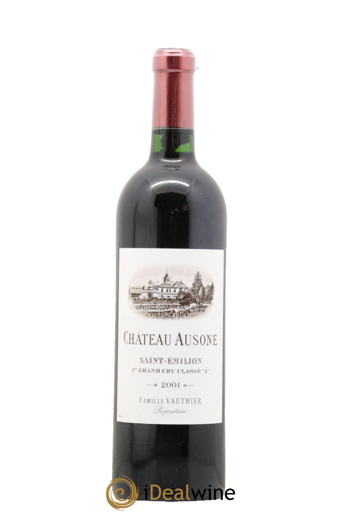 Château Ausone 1er Grand Cru Classé A  2001 - Lotto di 1 bottiglia - 0