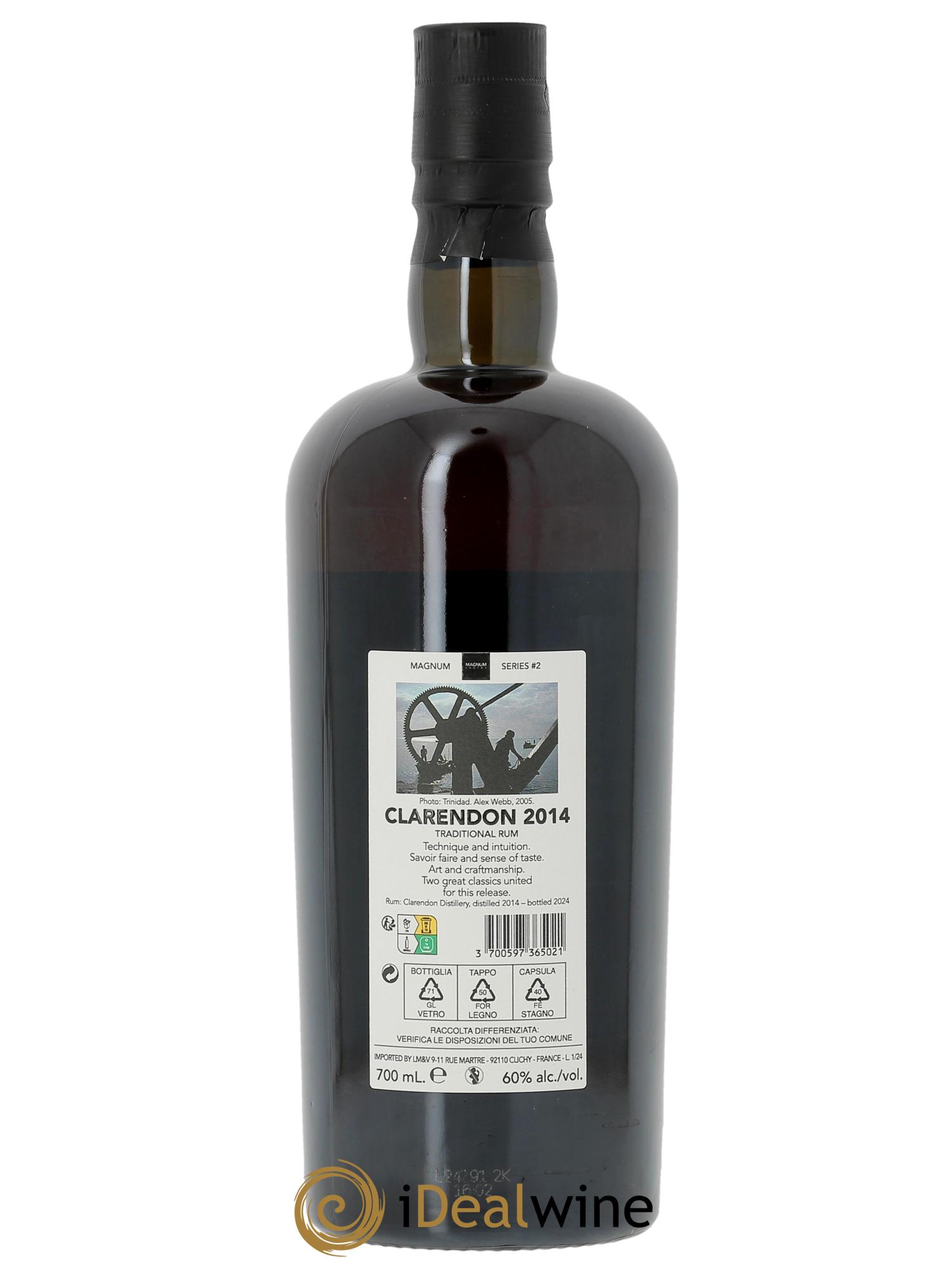 Rhum Clarendon 10 ans 2014 MBS Magnum Series n°2 - Lot de 1 bouteille - 2