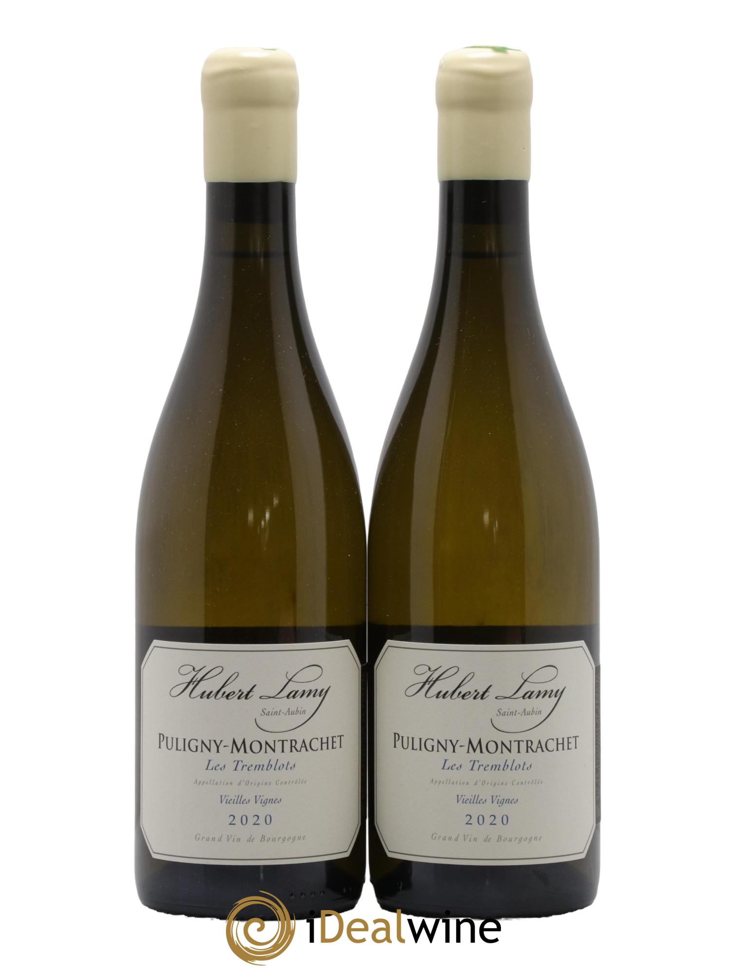 Puligny-Montrachet Les Tremblots Vieilles Vignes Hubert Lamy 2020 - Lot de 2 bouteilles - 0