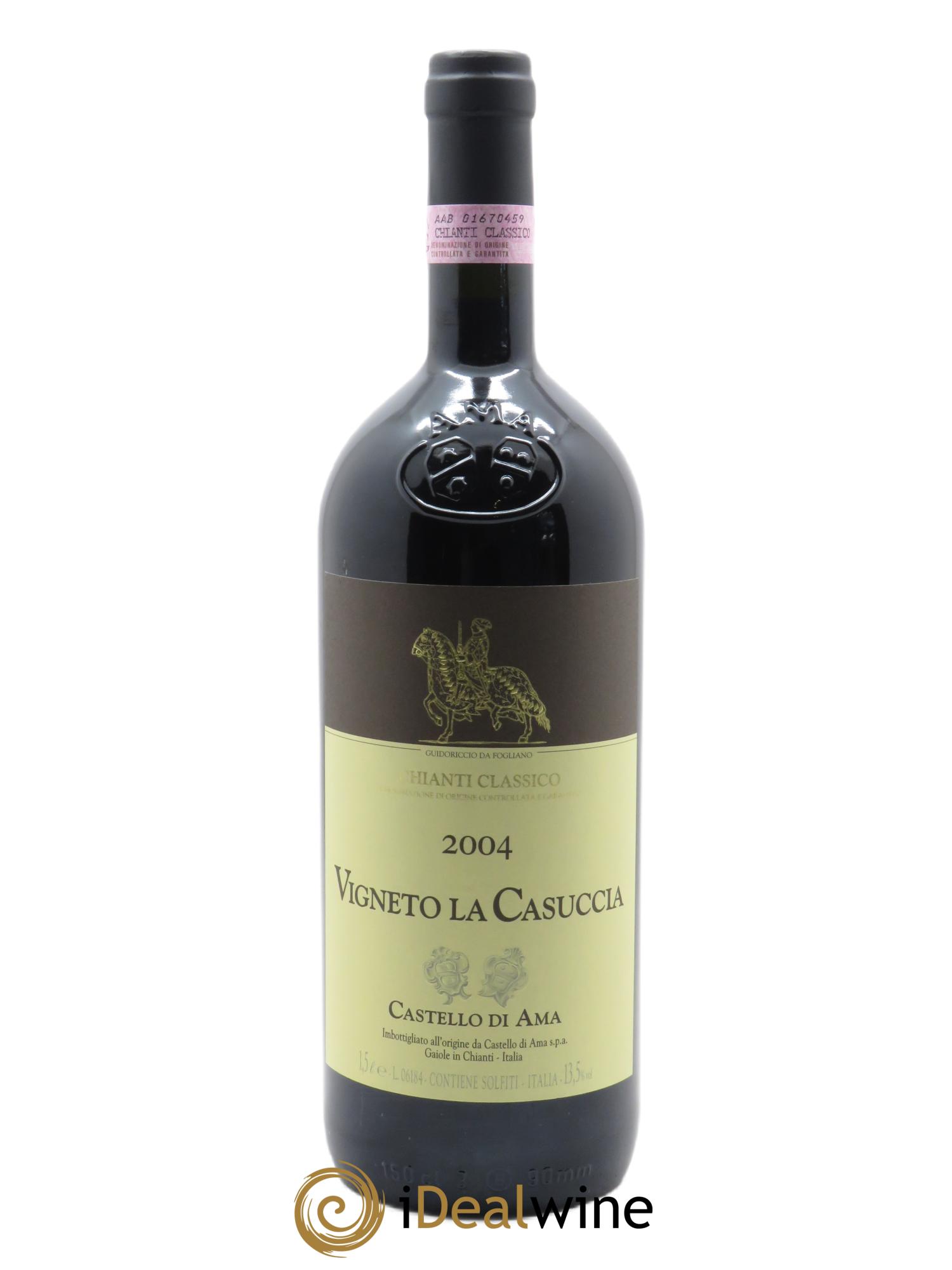 Chianti Classico Castello di Ama DOCG Gran Selezione Vigneto La Casuccia  2004 - Lot de 1 magnum - 1