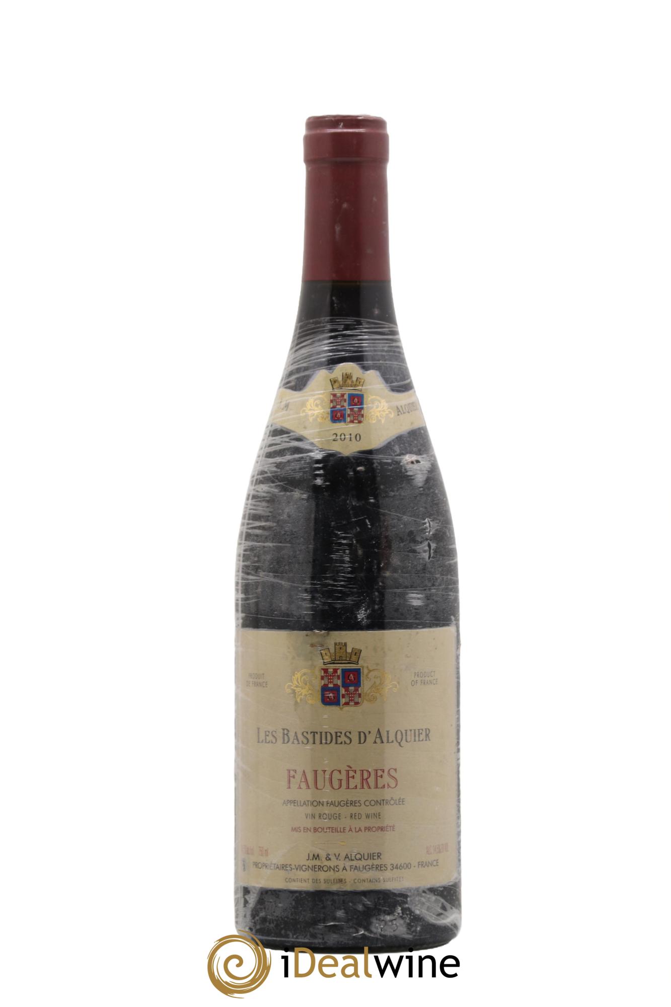 Faugères Domaine Jean-Michel Alquier  Les Bastides d'Alquier 2010 - Lot de 1 bouteille - 0