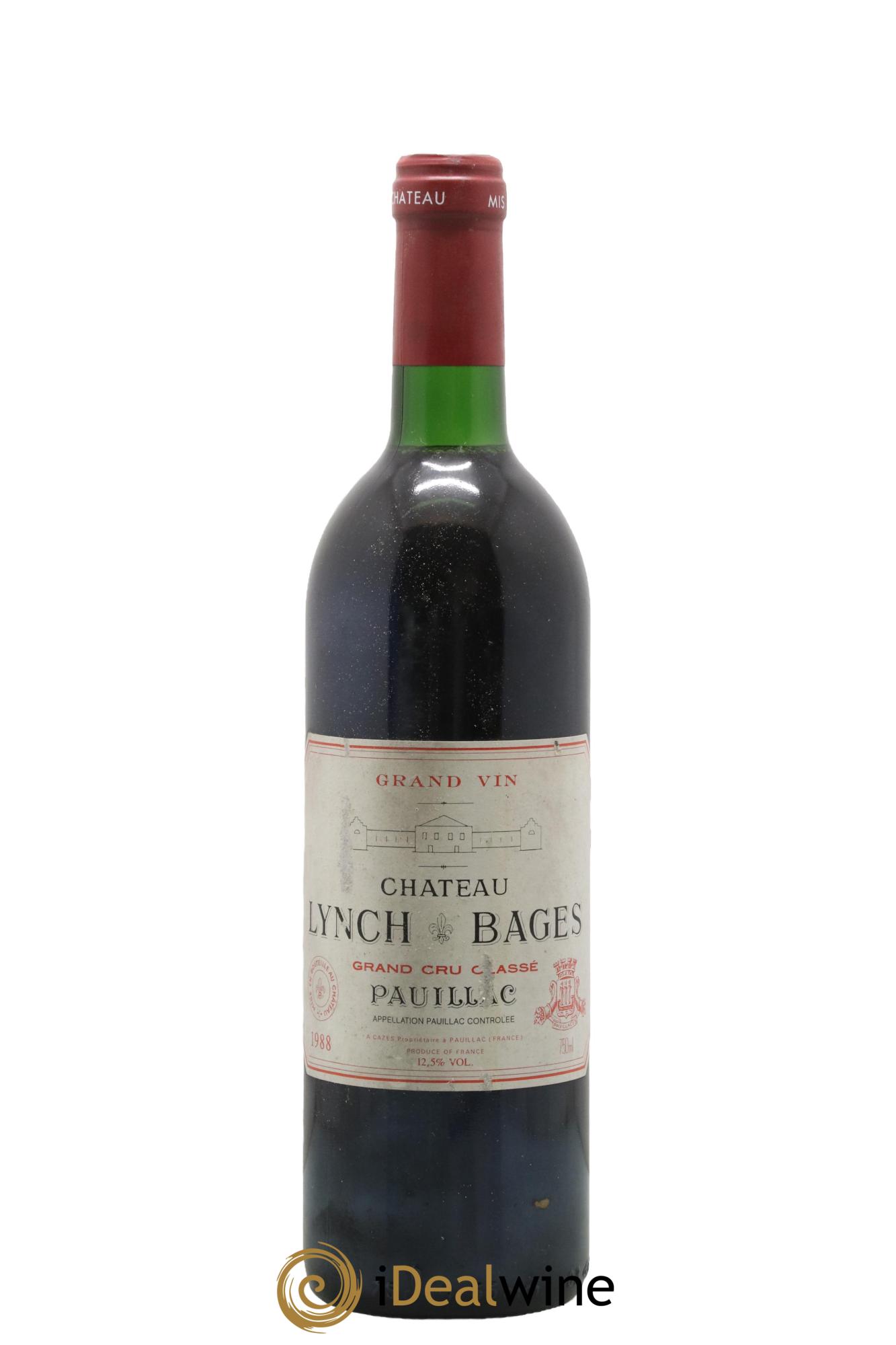 Château Lynch Bages 5ème Grand Cru Classé 1988 - Lot of 1 bottle - 0