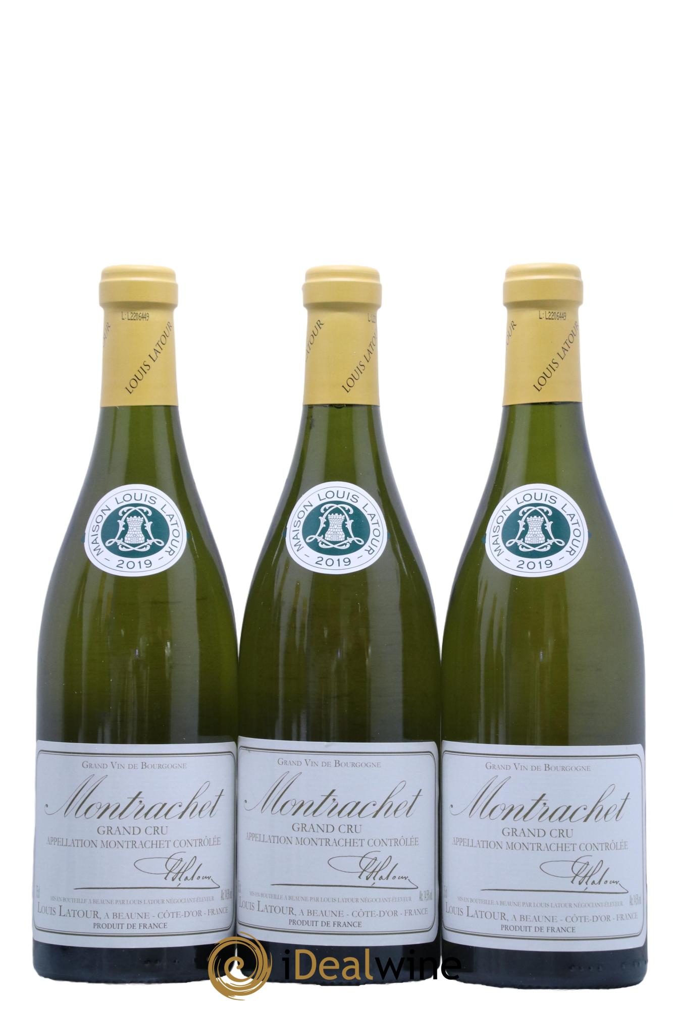 Montrachet Grand Cru Louis Latour 2019 - Lot de 6 bouteilles - 1