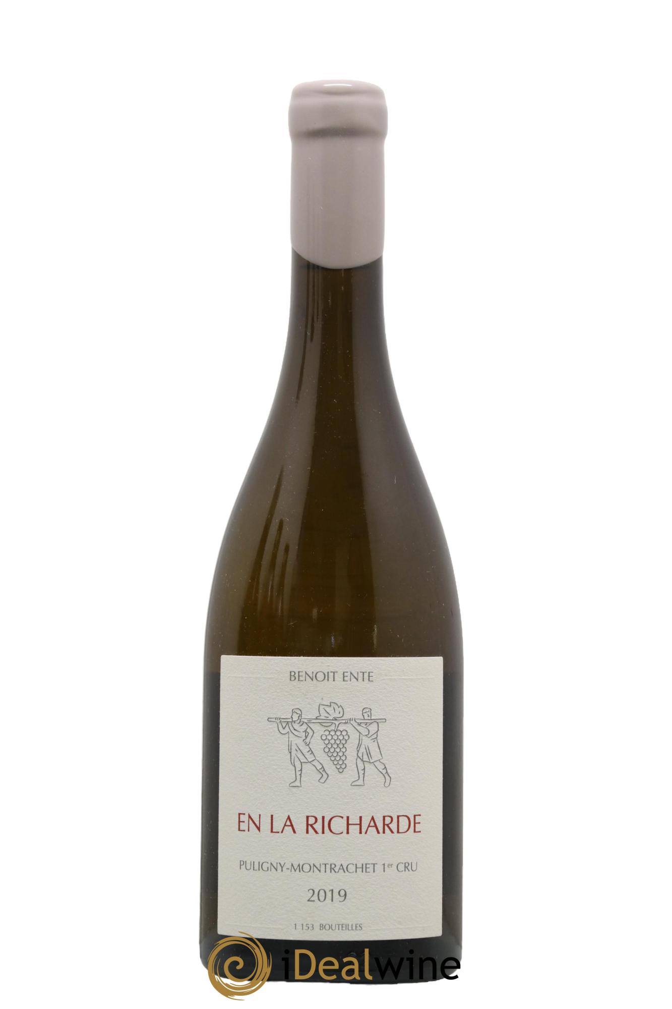 Puligny-Montrachet 1er Cru Folatières En la Richarde Benoit Ente 2019 - Lotto di 1 bottiglia - 0