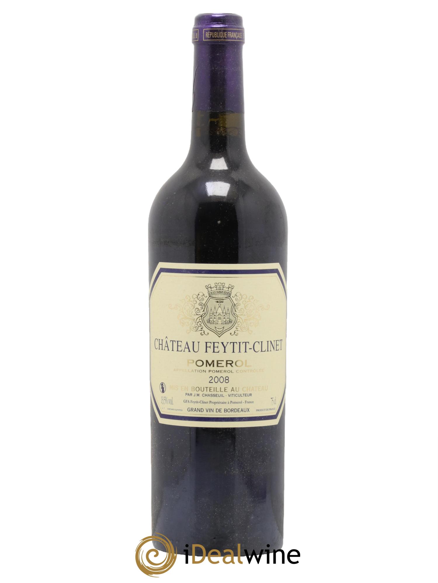 Château Feytit-Clinet 2008 - Lotto di 1 bottiglia - 0