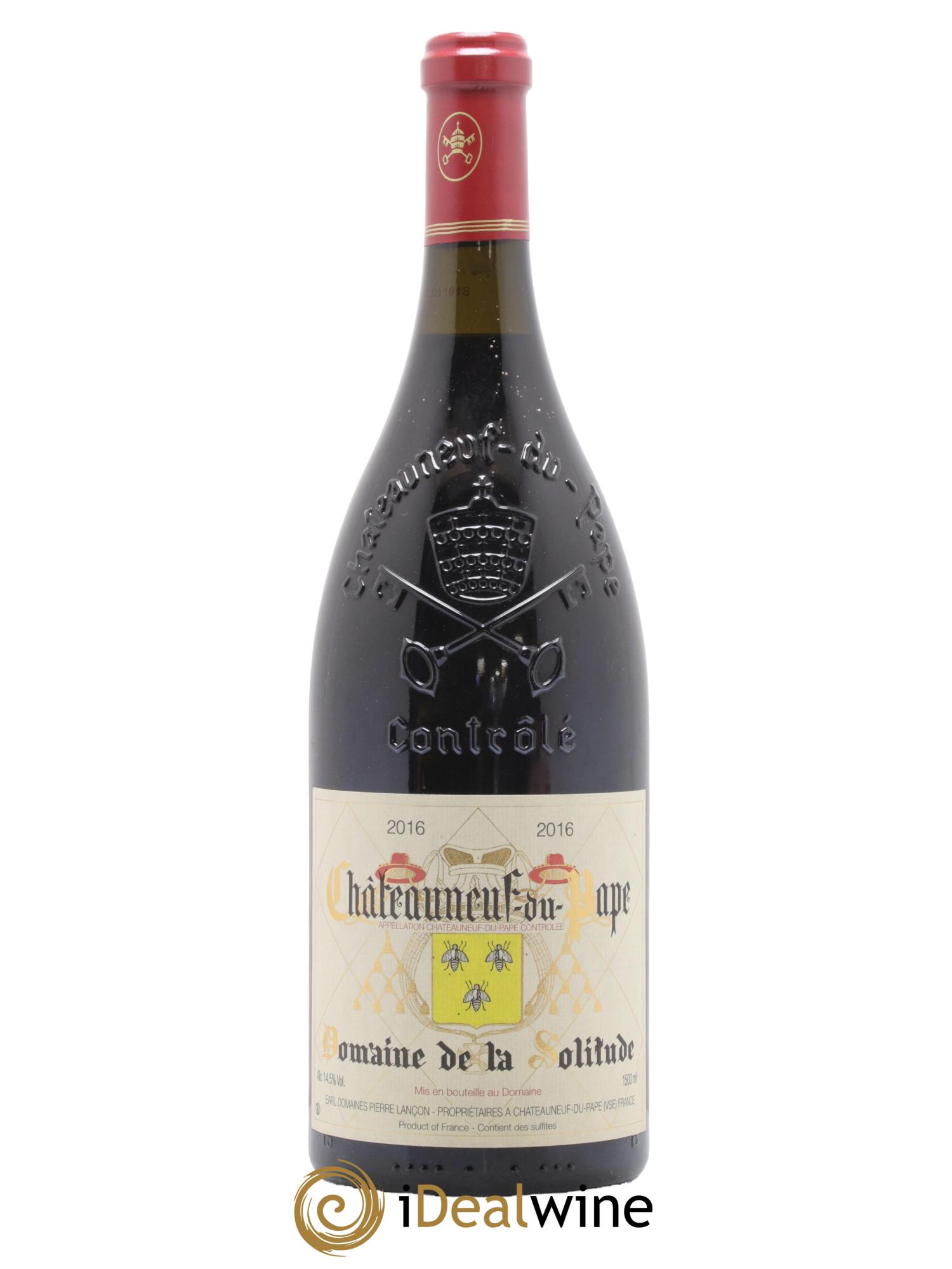 Châteauneuf-du-Pape Domaine de la Solitude 2016 - Posten von 1 Magnum - 0