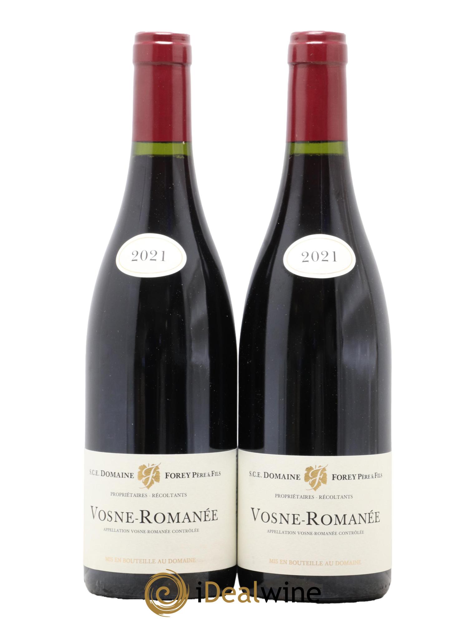 Vosne-Romanée Forey Père et Fils (Domaine) 2021 - Lot of 2 bottles - 0