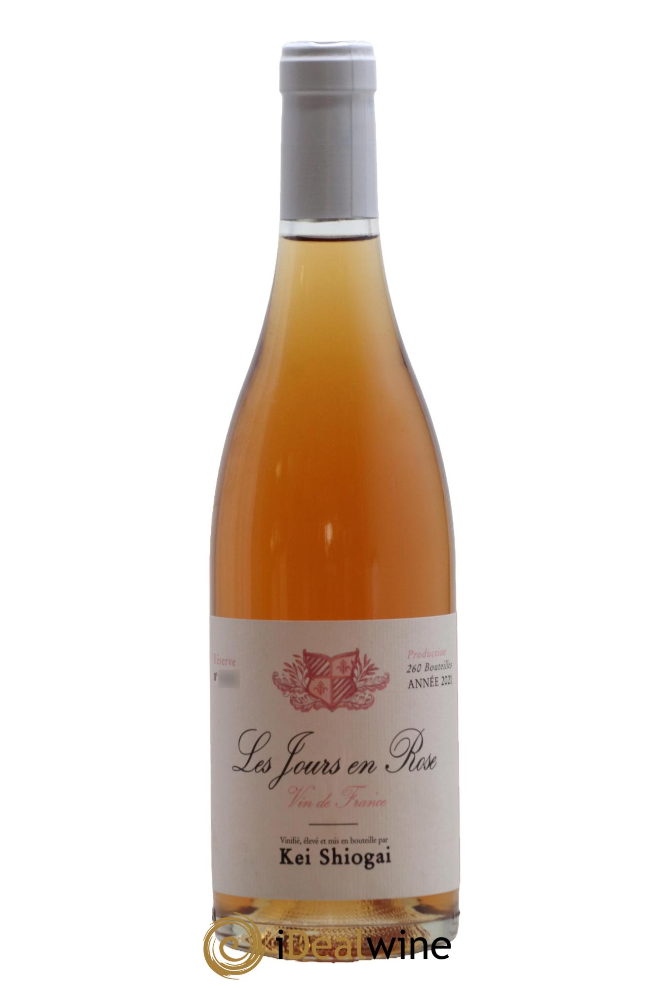 Vin de France Les Jours En Rose Kei Shiogai 2021 - Lot of 1 bottle - 0