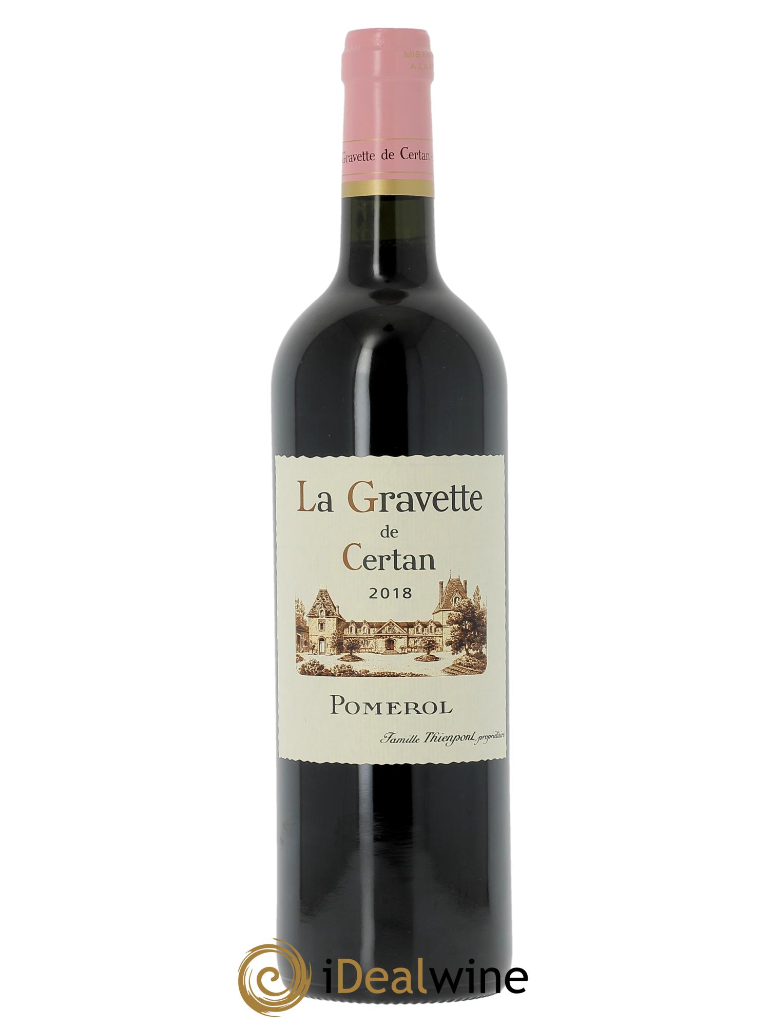 La Gravette de Certan (OWC if 6 bts) 2018 - Lot of 1 bottle - 0