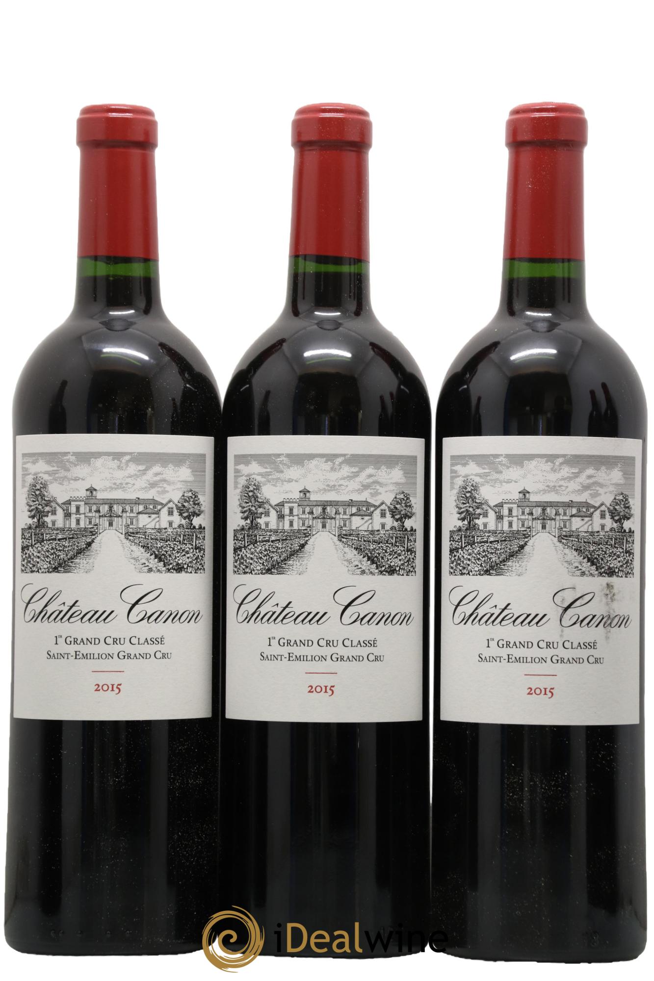 Château Canon 1er Grand Cru Classé B 2015 - Lot de 12 bouteilles - 5