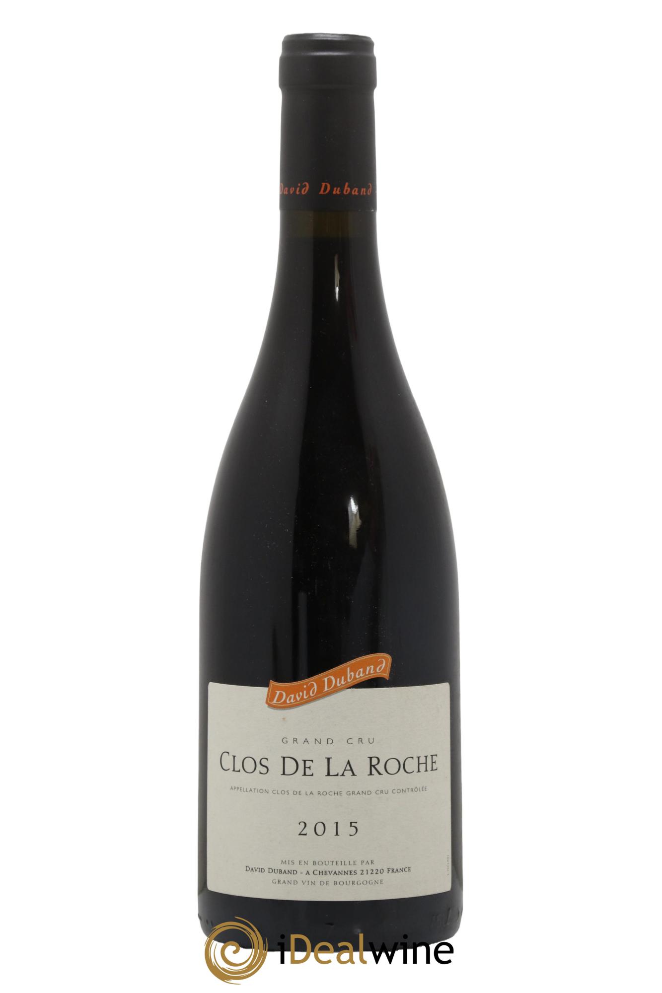 Clos de la Roche Grand Cru David Duband (Domaine)  2015 - Lot of 1 bottle - 0