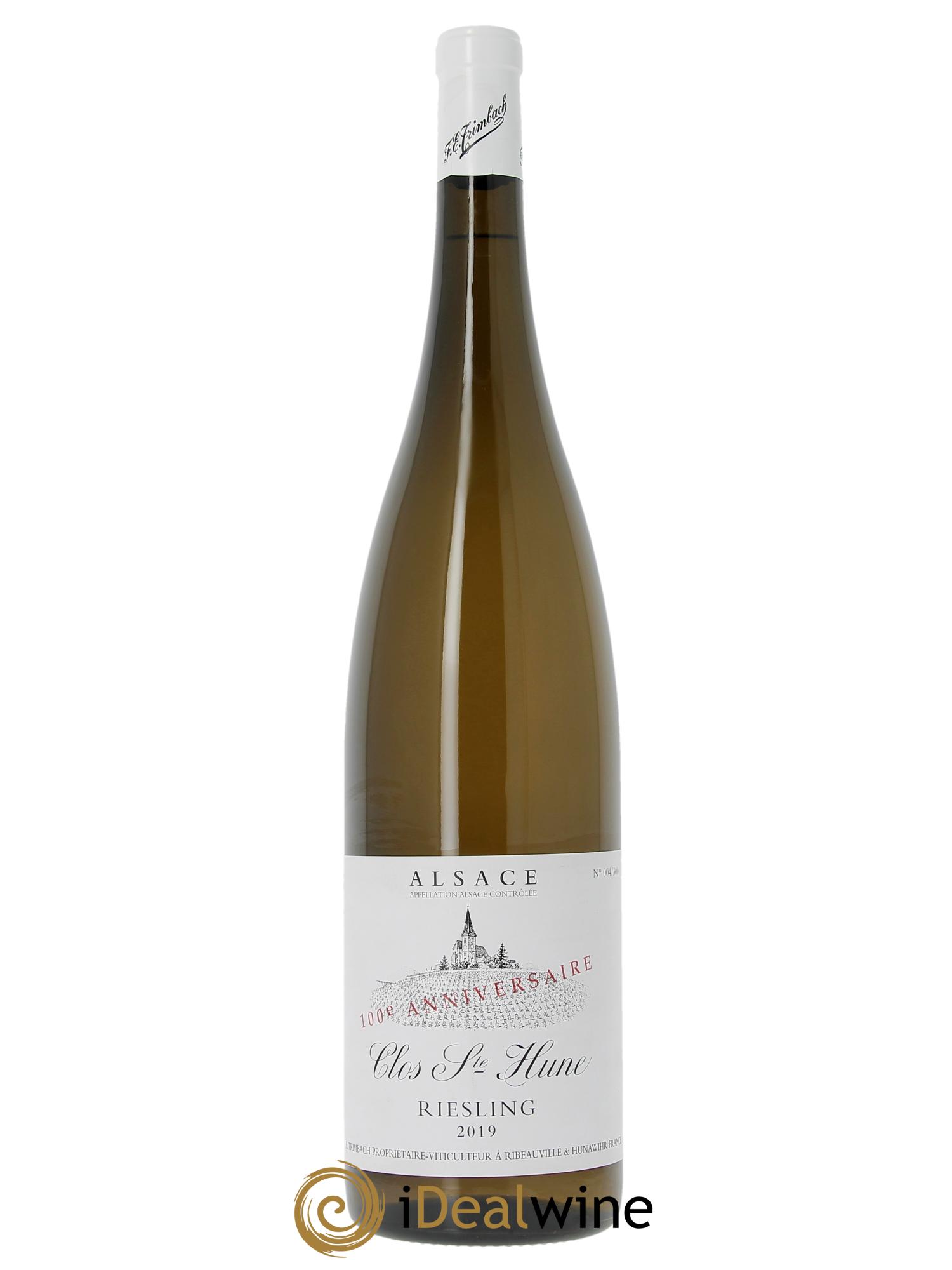 Alsace Riesling Clos Sainte-Hune 100eme Anniversaire Trimbach (Domaine)  2019 - Lot de 1 double magnum - 1