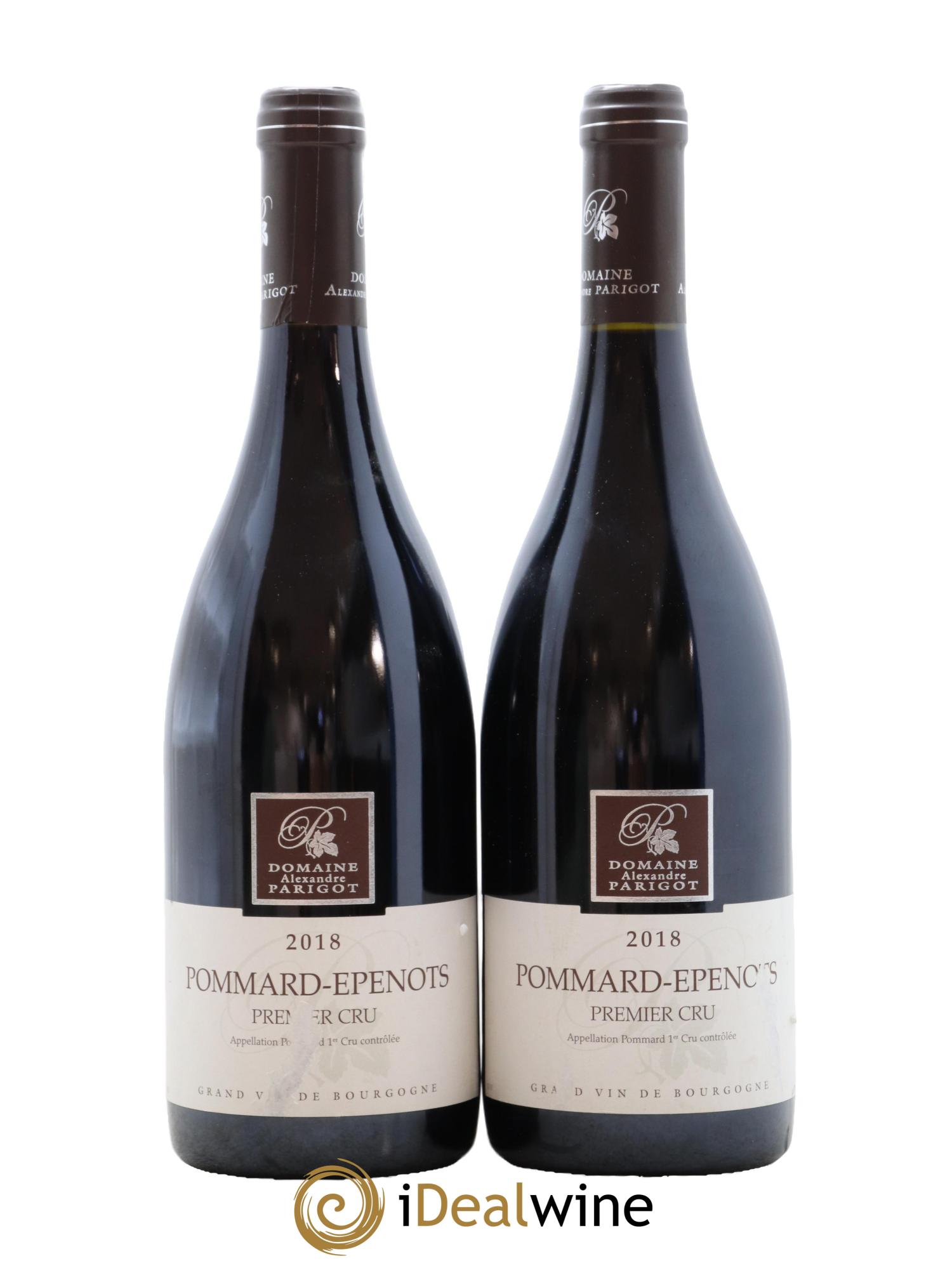 Pommard 1er Cru Epenots Parigot Père & Fils 2018 - Lotto di 2 bottiglie - 0