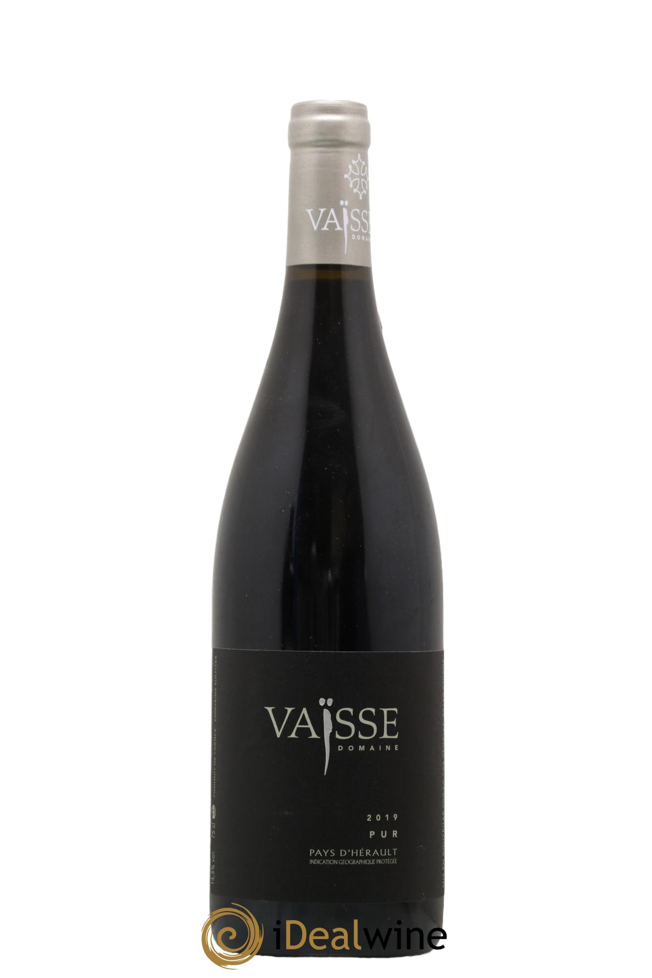 IGP Pays de l'Hérault Pur Vaisse (Domaine) 2019 - Posten von 1 Flasche - 0