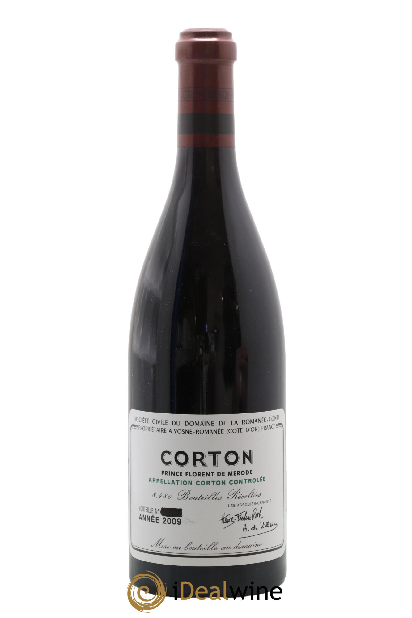 Corton Grand Cru Domaine de la Romanée-Conti 2009 - Lotto di 1 bottiglia - 0