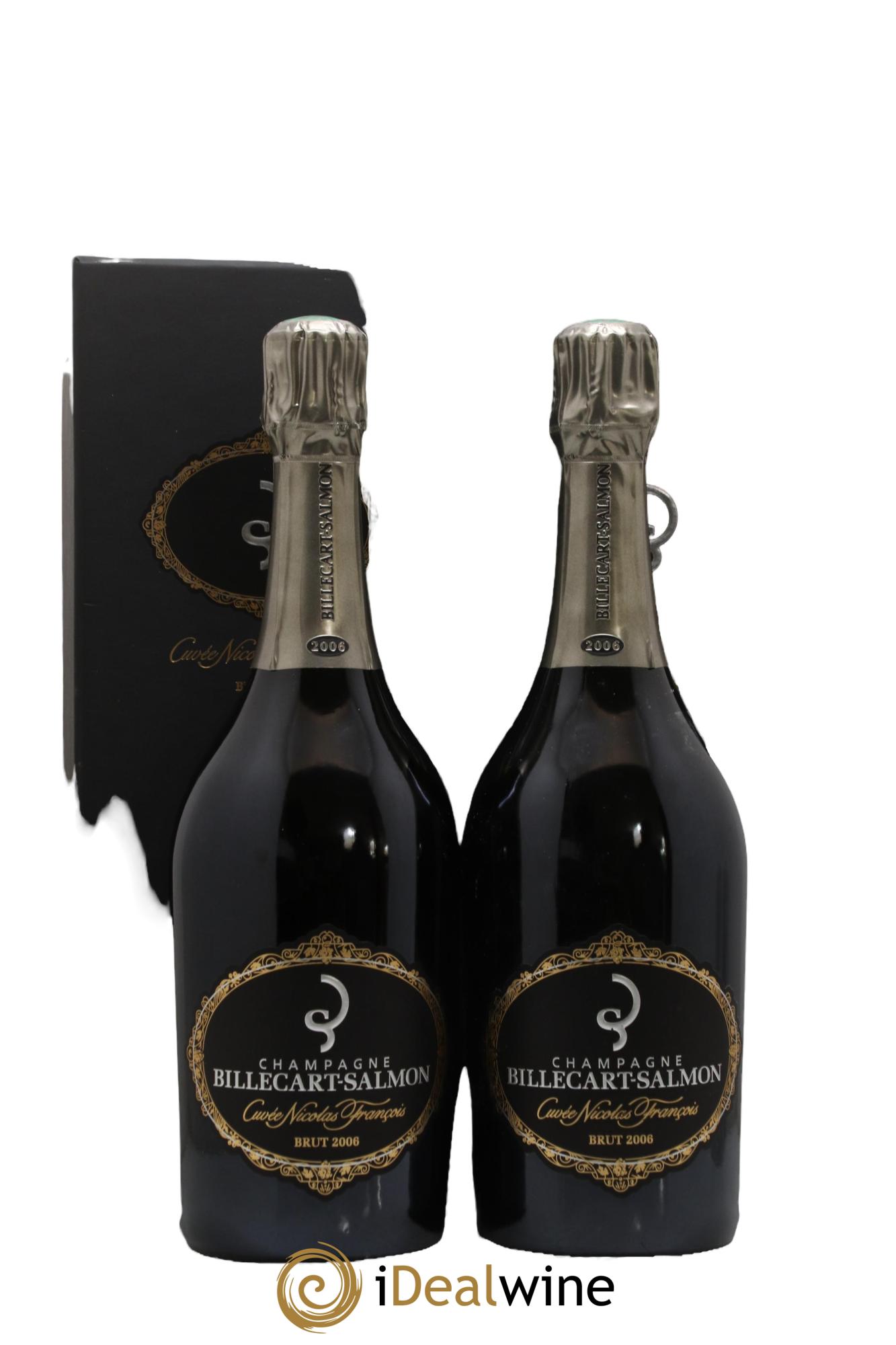 Brut Nicolas François Billecart Billecart-Salmon 2006 - Lot de 2 bouteilles - 0