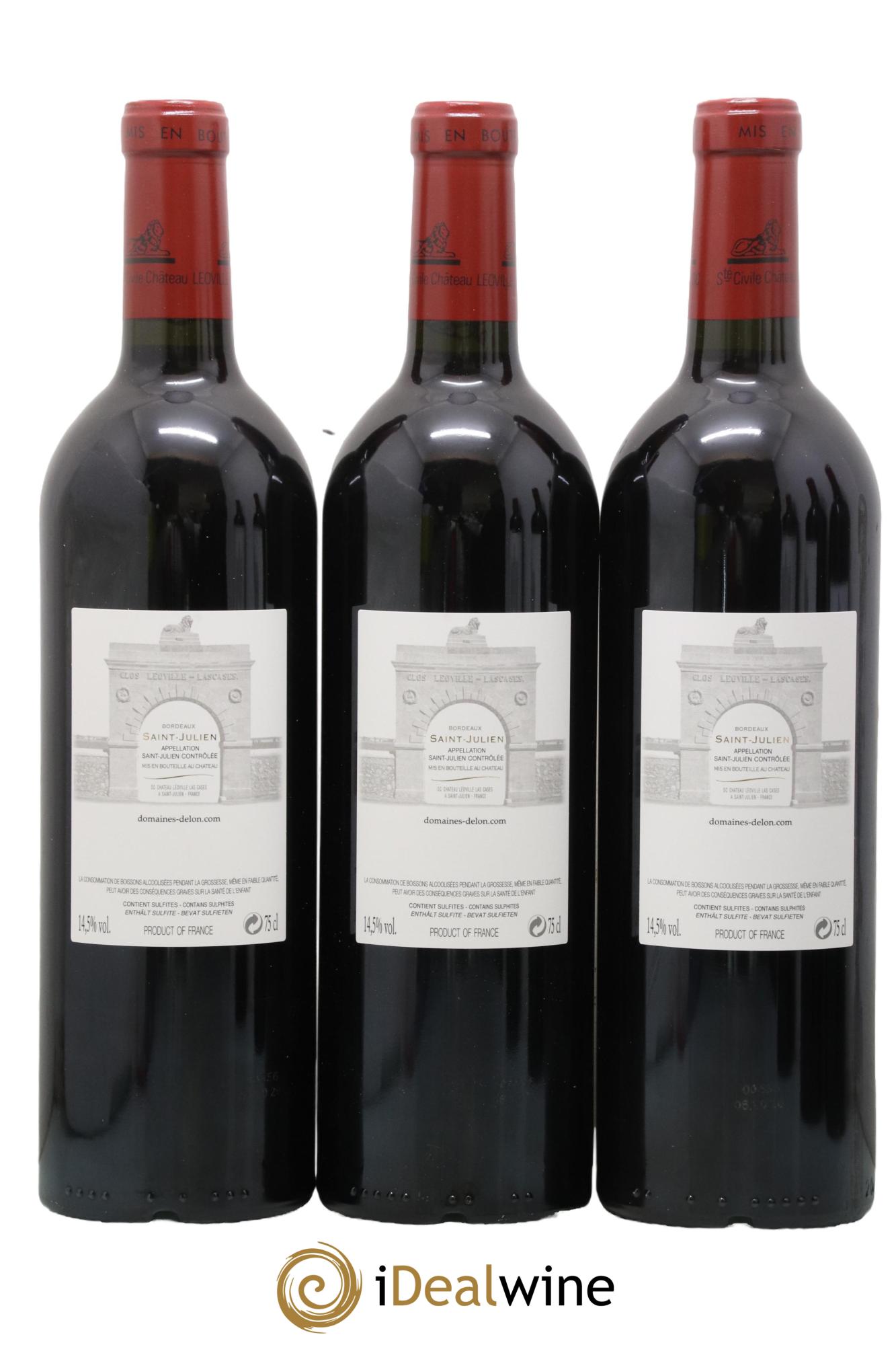 Château Léoville Las Cases 2ème Grand Cru Classé 2018 - Posten von 6 Flaschen - 4