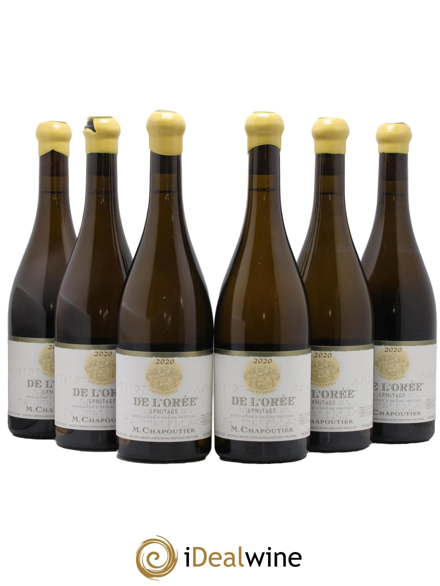 Hermitage Ermitage de l'Orée Chapoutier 2020 - Lot of 6 bottles - 0