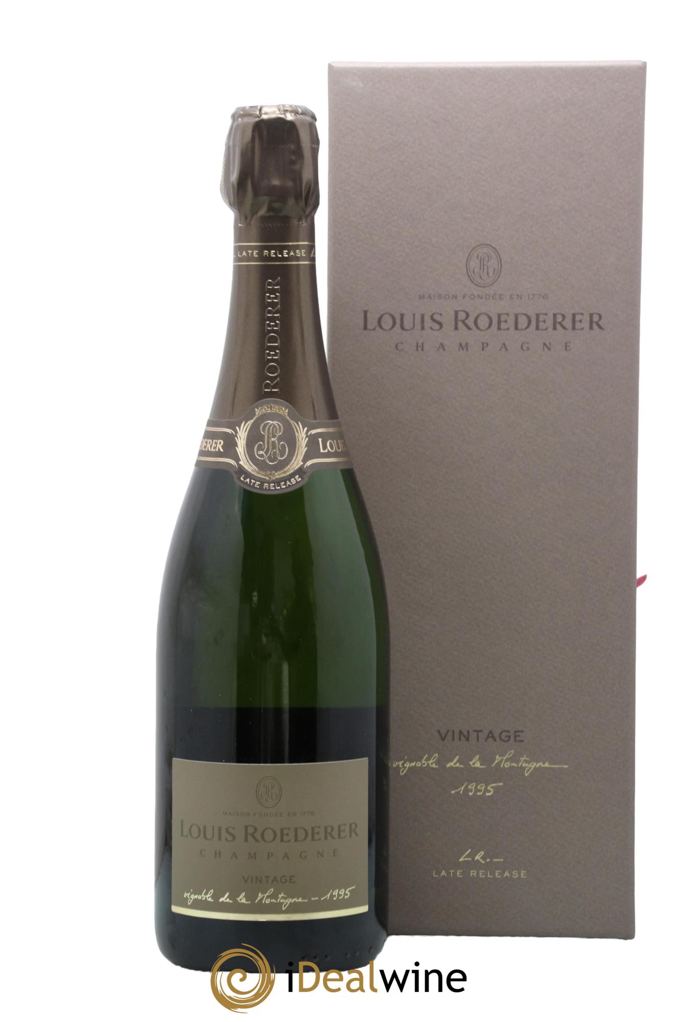 Late Release Louis Roederer 1995 - Posten von 1 Flasche - 0