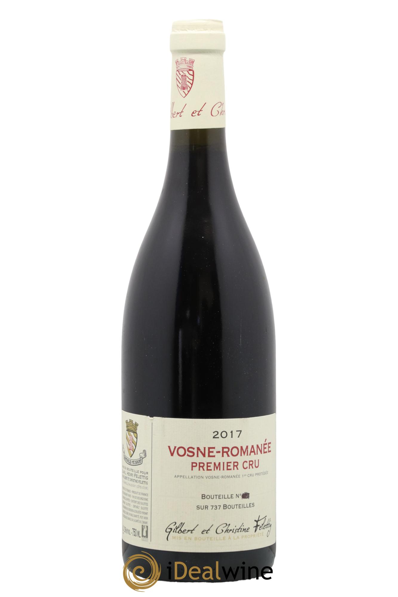 Vosne-Romanée 1er Cru Felettig (Domaine) 2017 - Posten von 1 Flasche - 0