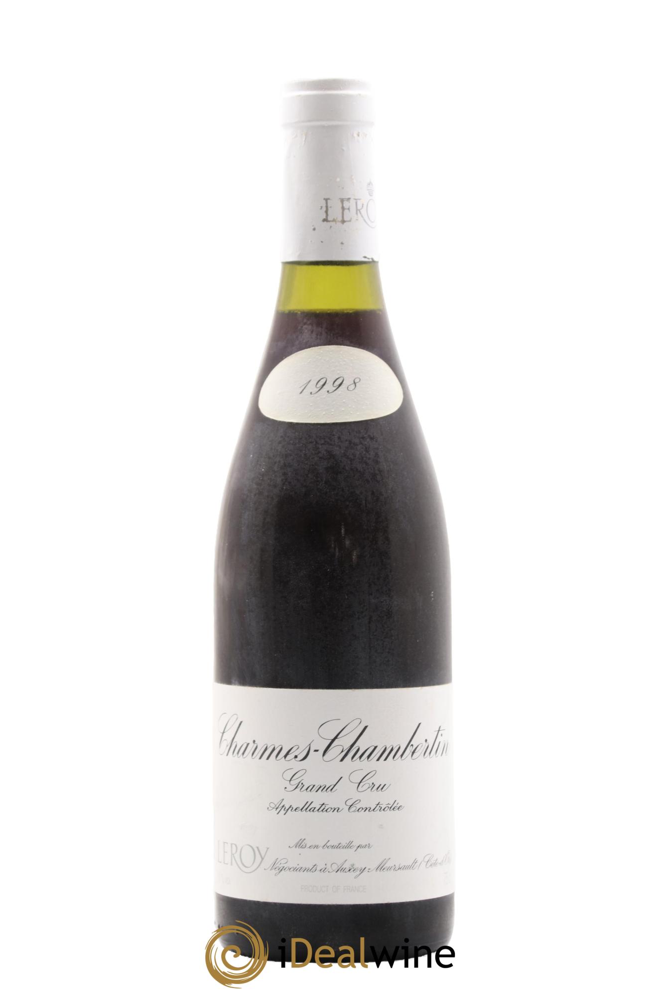 Charmes-Chambertin Grand Cru Leroy SA 1998 - Lot de 1 bouteille - 0