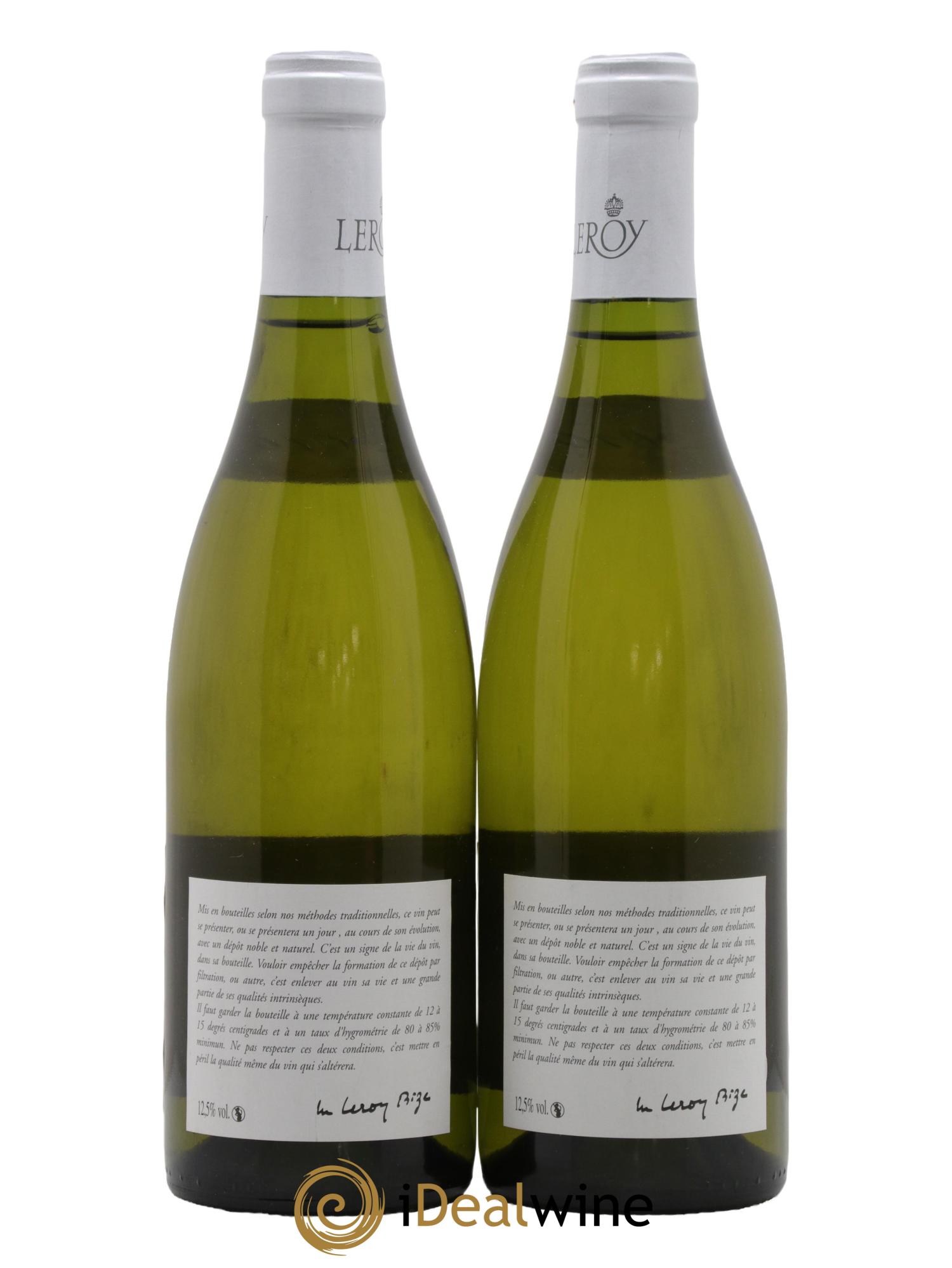 Bourgogne Leroy SA 2016 - Lot of 2 bottles - 1