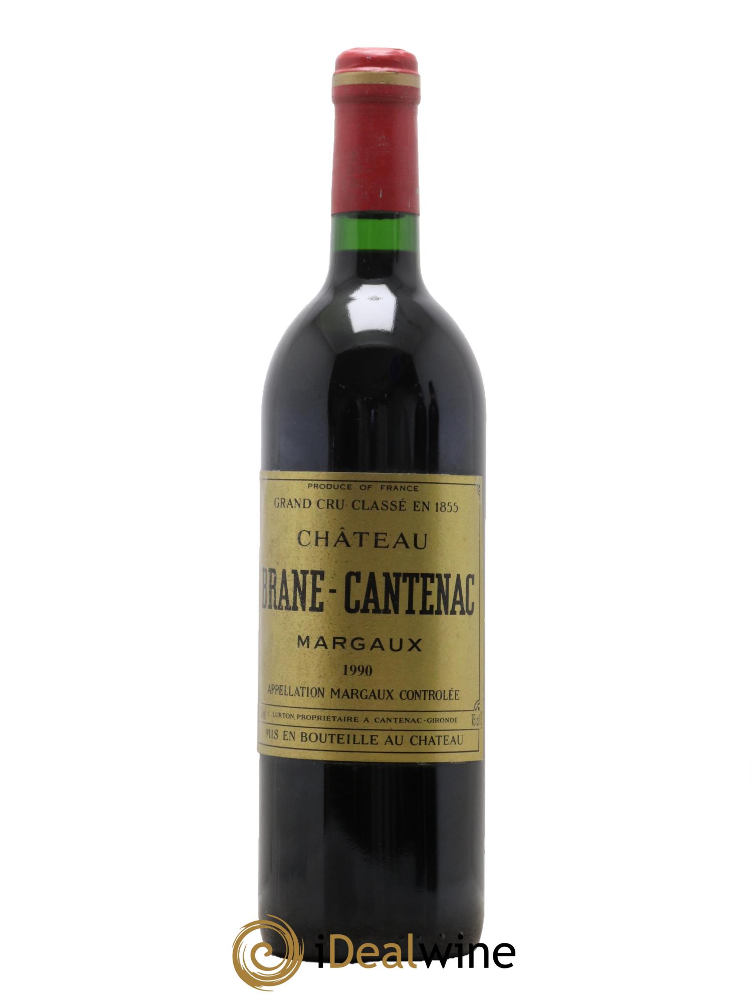 Château Brane Cantenac 2ème Grand Cru Classé 1990 - Lot of 1 bottle - 0