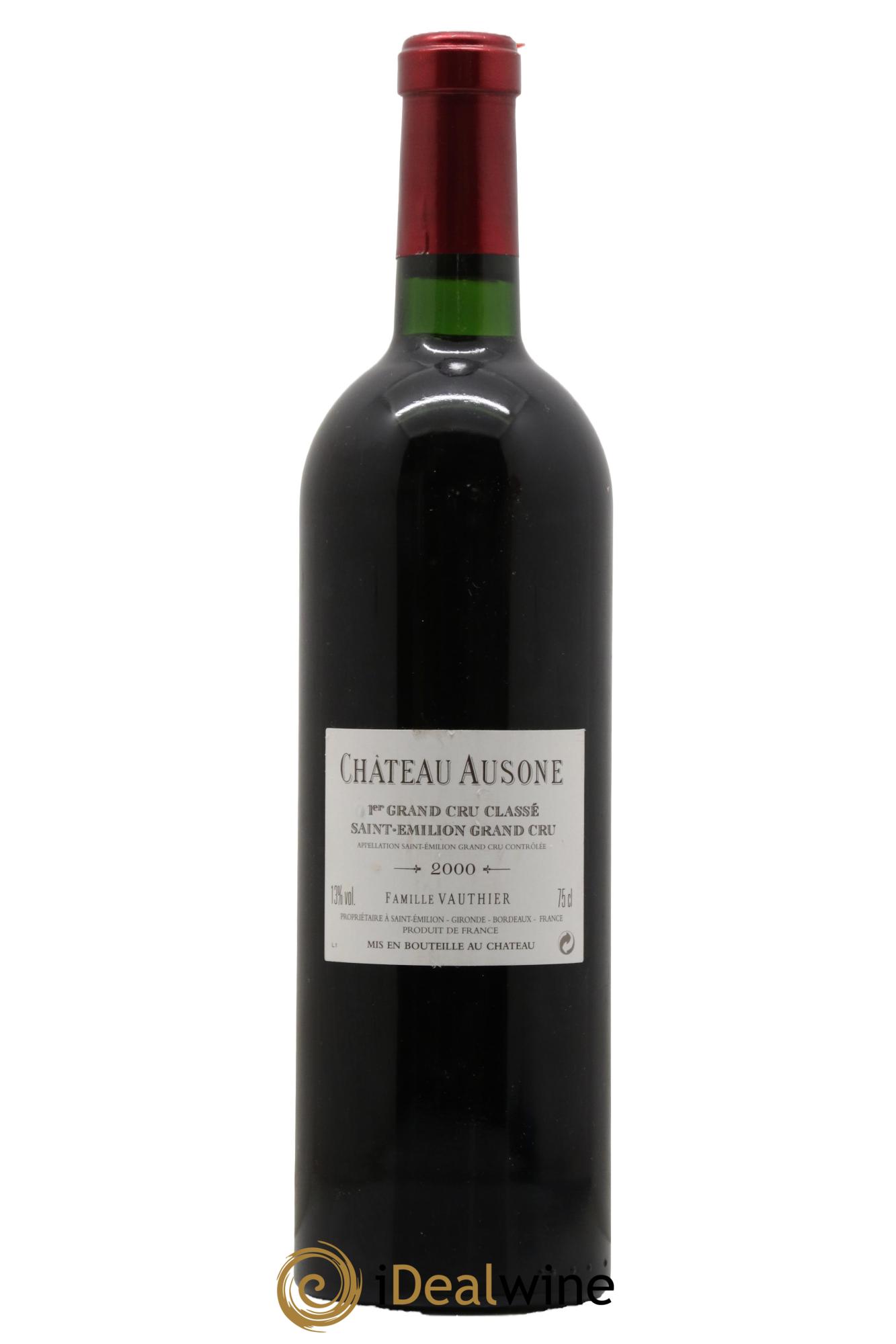 Château Ausone 1er Grand Cru Classé A 2000 - Lotto di 1 bottiglia - 1