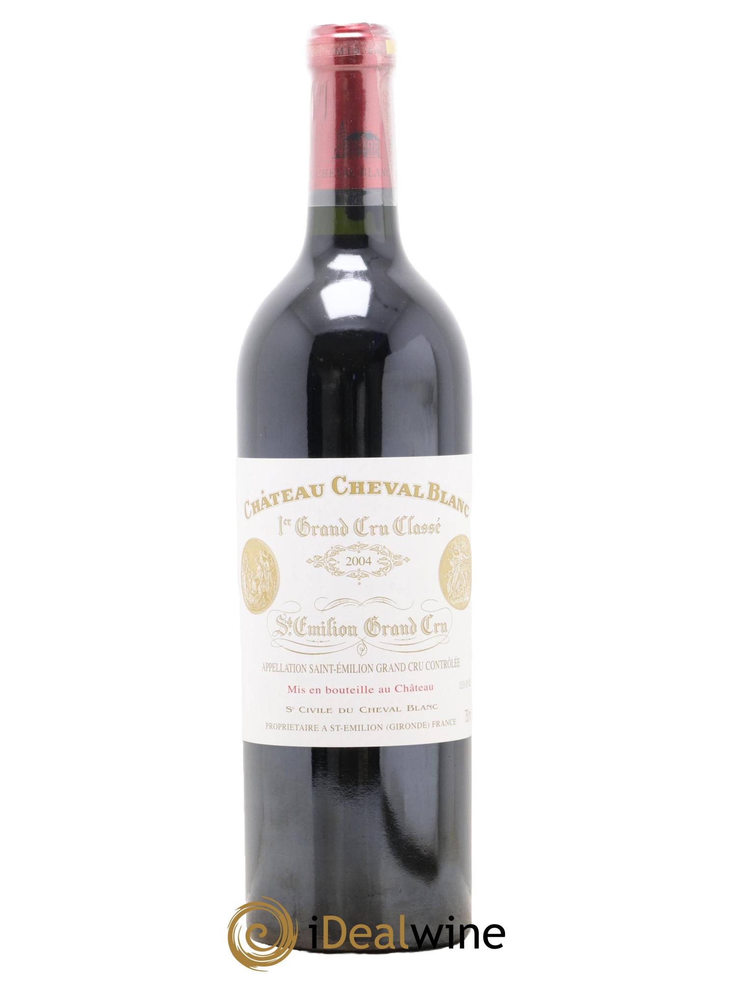 Château Cheval Blanc 1er Grand Cru Classé A 2004 - Lot of 1 bottle - 0