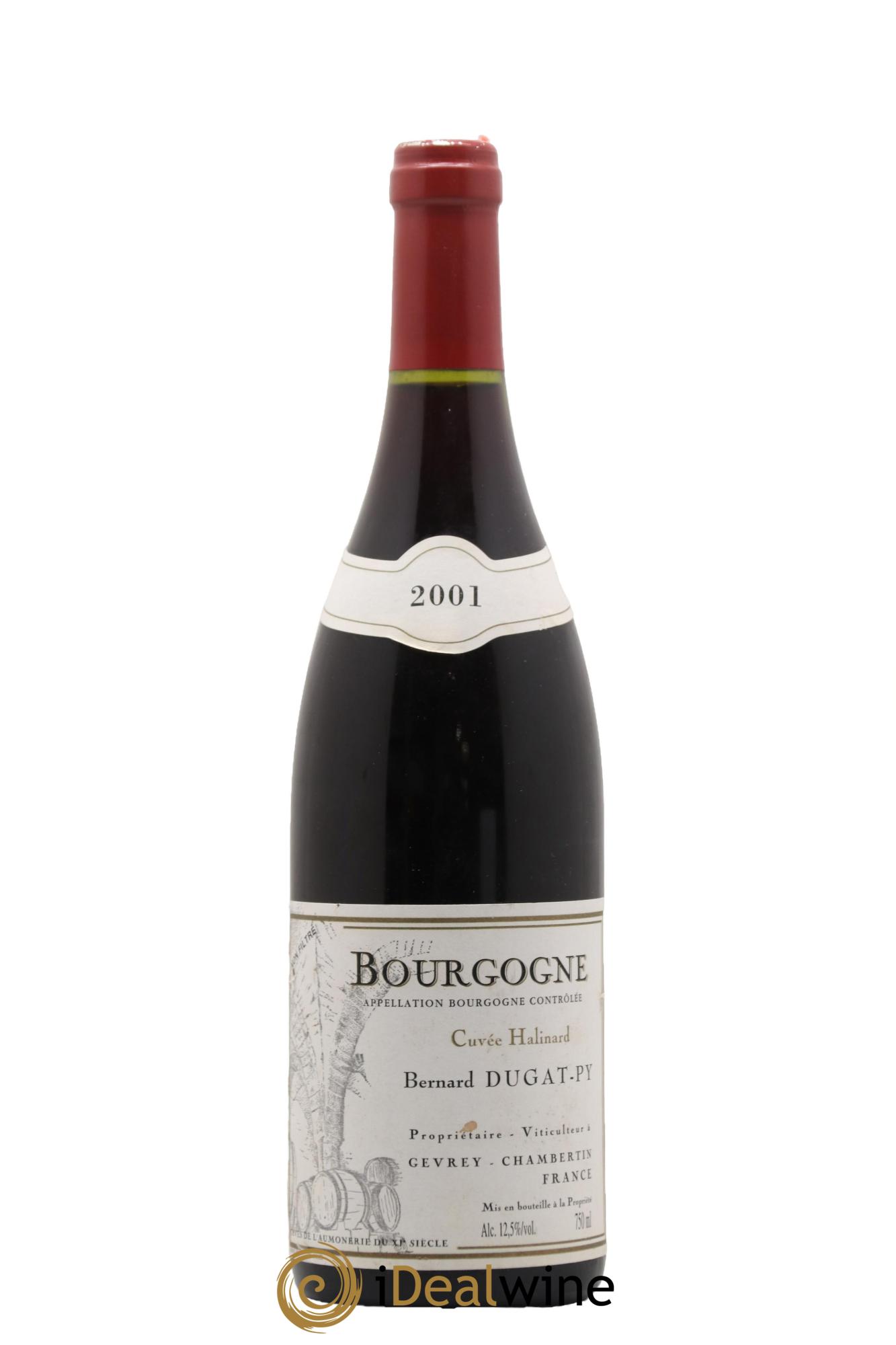 Bourgogne Cuvée Halinard Dugat-Py 2001 - Lot de 1 bouteille - 0