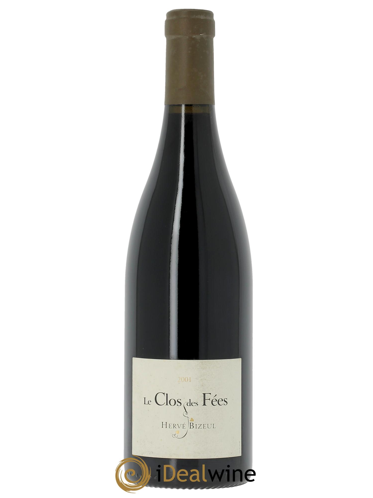 Côtes du Roussillon Villages Clos des Fées Hervé Bizeul  2001 - Lot de 1 bouteille - 0