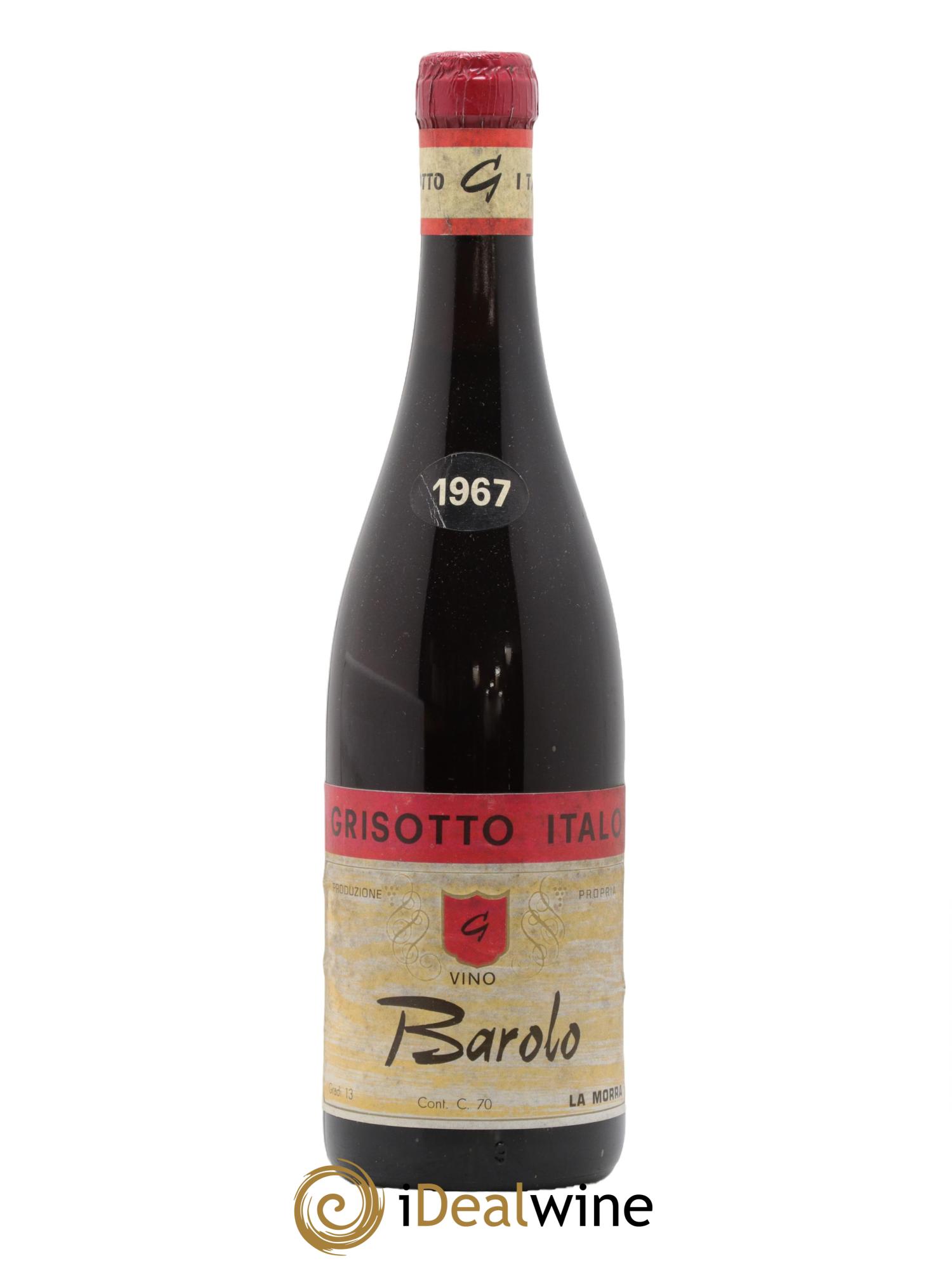 Barolo DOCG Grisotto Italo 1967 - Lotto di 1 bottiglia - 0