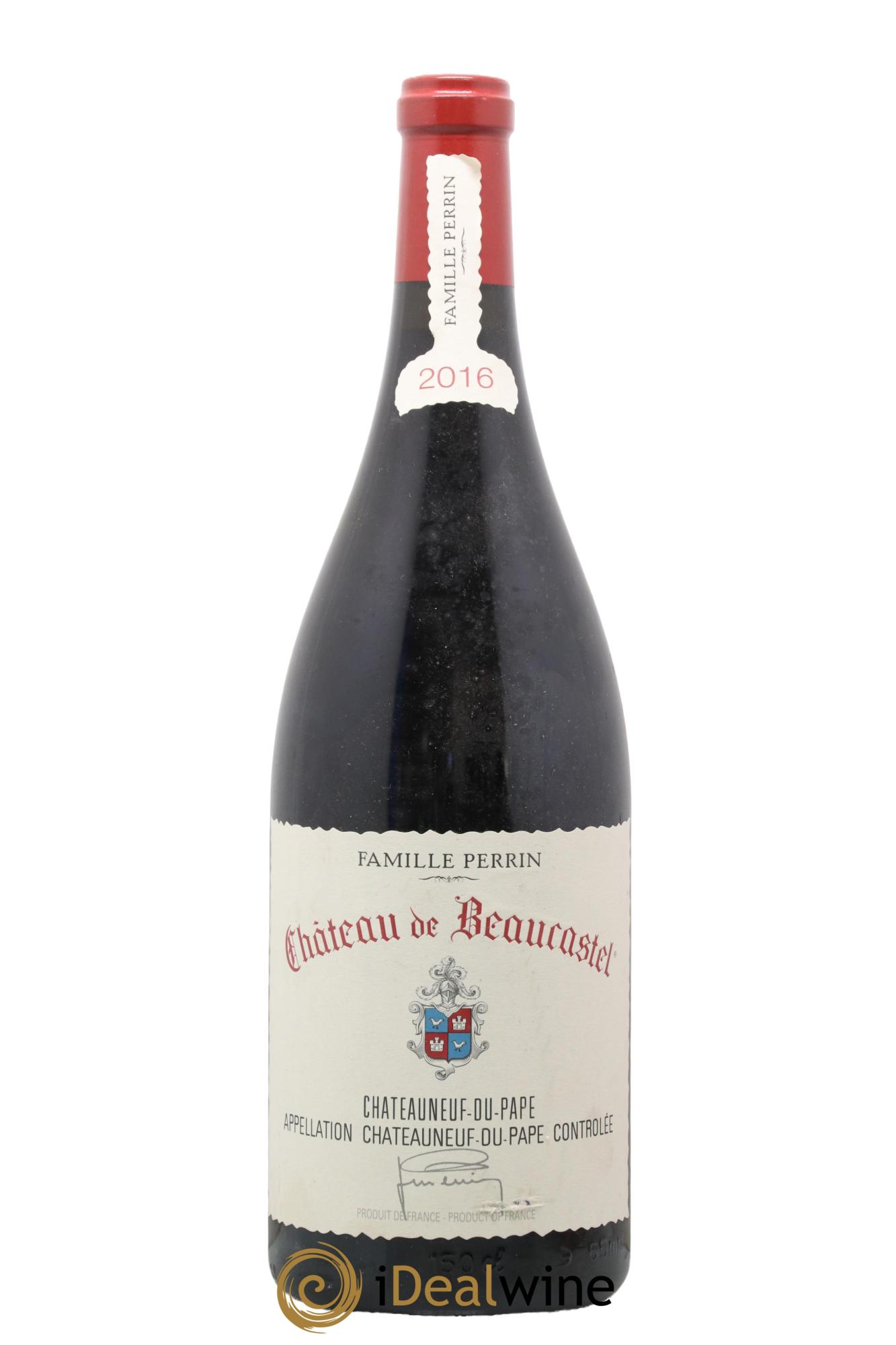 Châteauneuf-du-Pape Château de Beaucastel Famille Perrin 2016 - Posten von 1 Magnum - 0