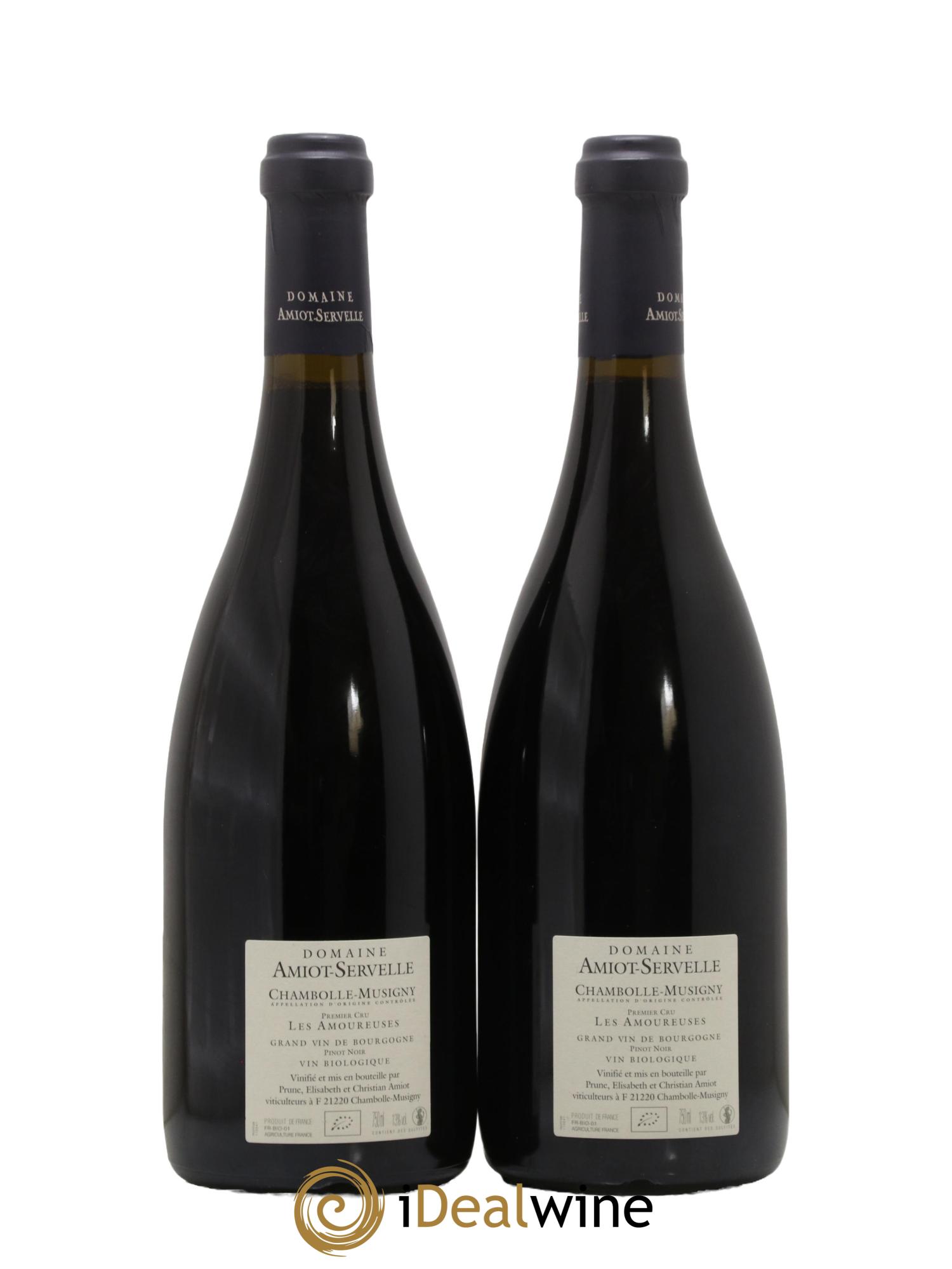 Chambolle-Musigny 1er Cru Les Amoureuses Amiot-Servelle 2013 - Lotto di 2 bottiglie - 1