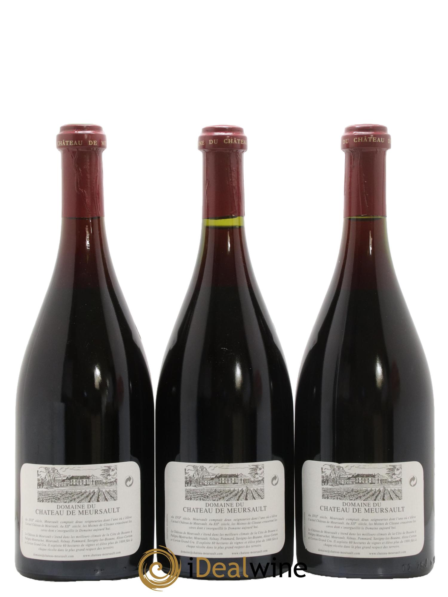 Corton Grand Cru Château de Meursault 2010 - Lot of 3 bottles - 1