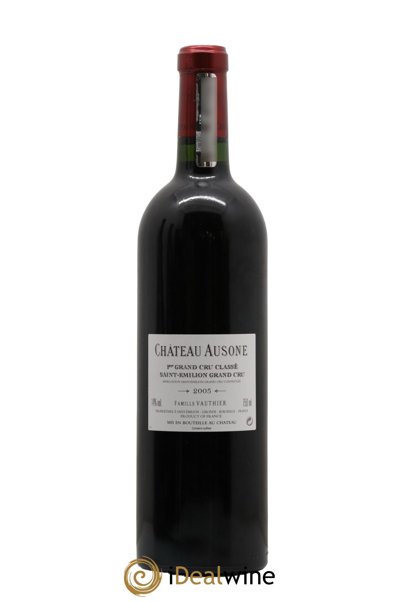 Château Ausone 1er Grand Cru Classé A 2005 - Lot de 1 bouteille - 1