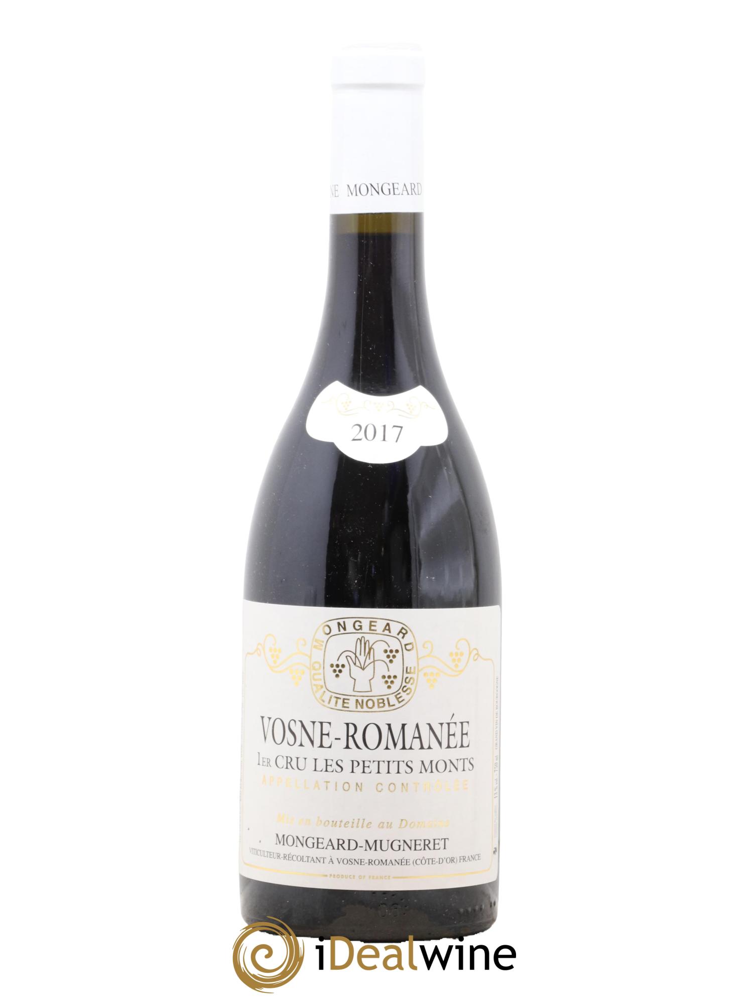 Vosne-Romanée 1er Cru Les Petits Monts Mongeard-Mugneret (Domaine) 2017 - Lot de 1 bouteille - 0