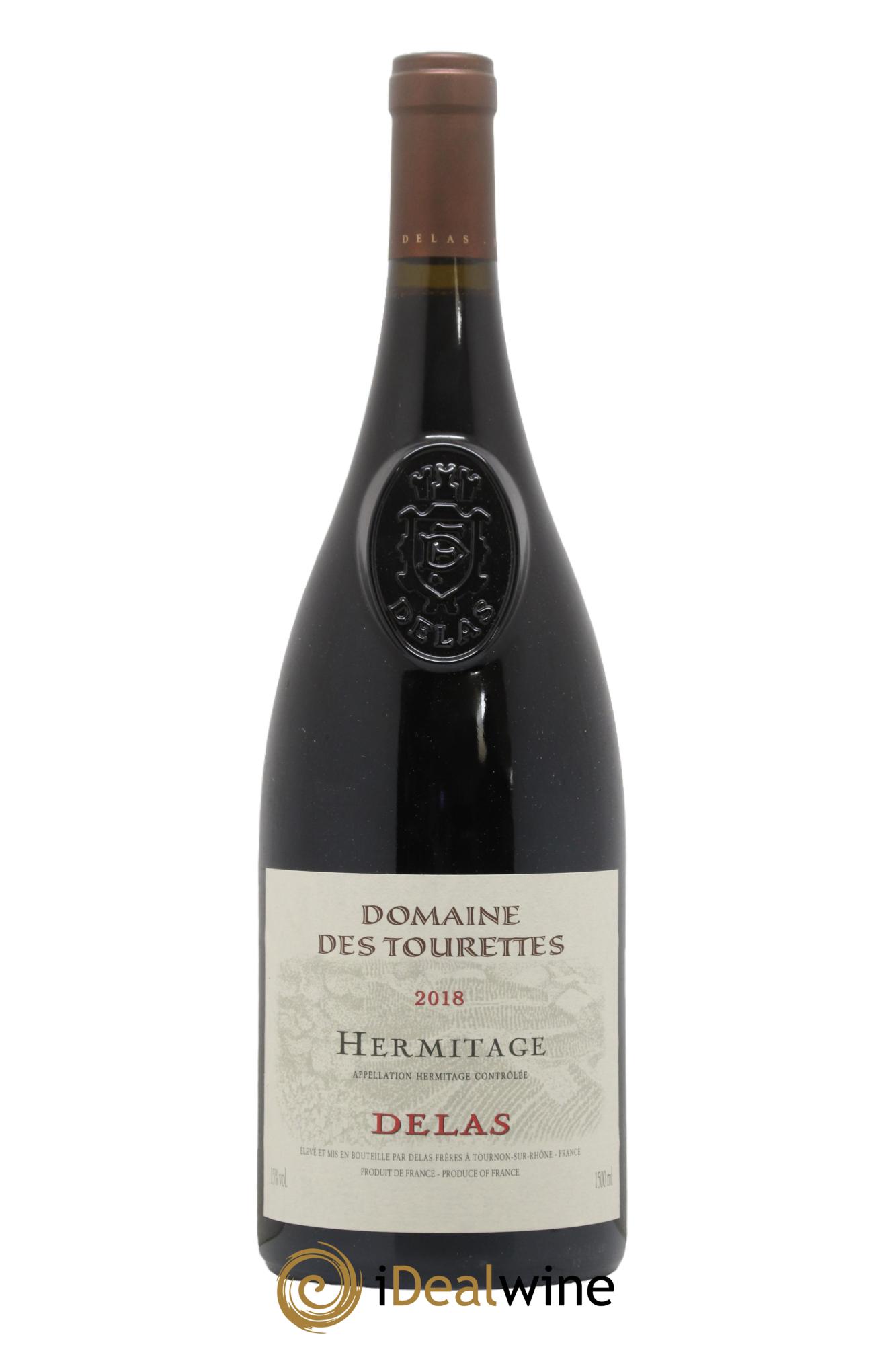 Hermitage Domaine des Tourettes  Delas Frères 2018 - Lotto di 1 magnum - 0